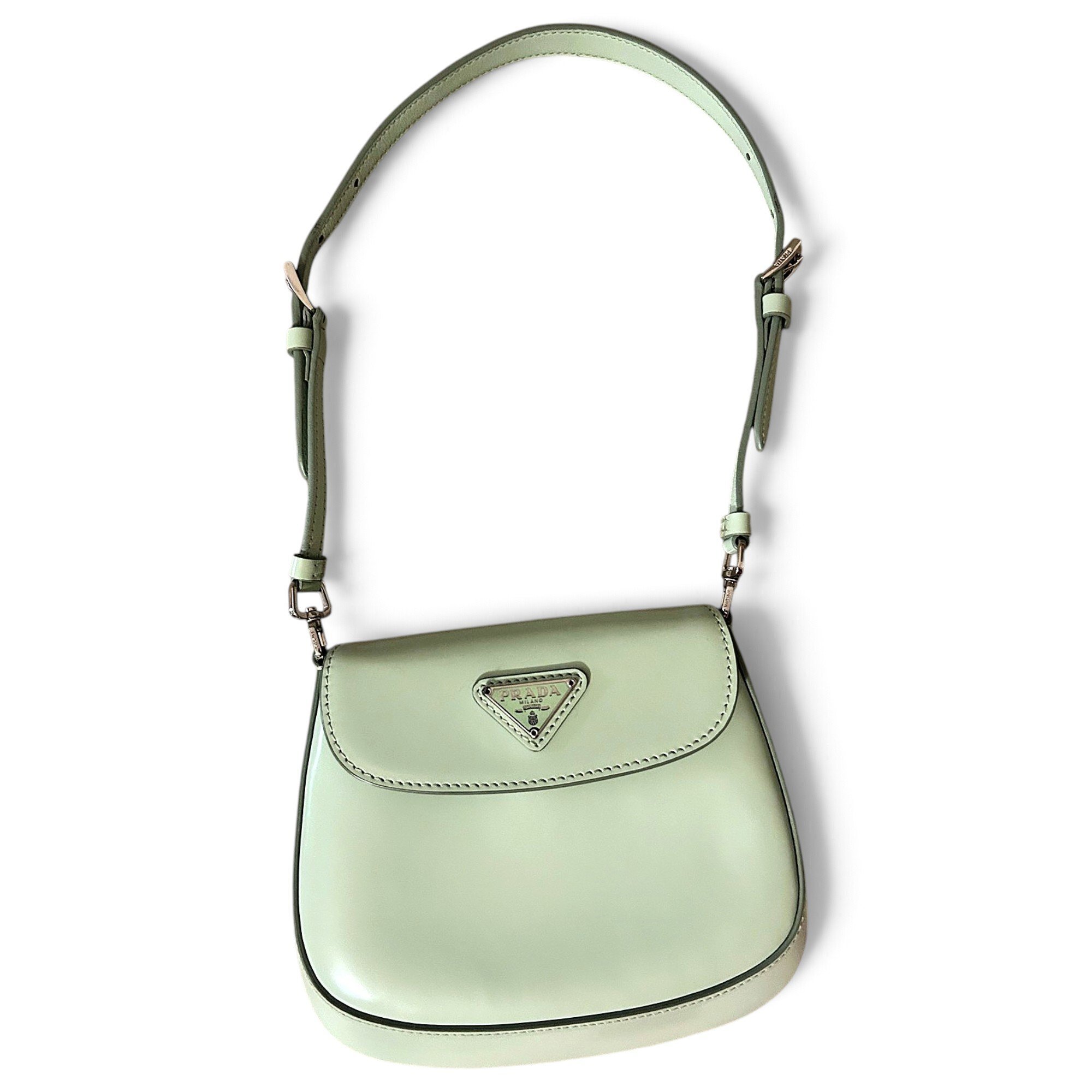 Cleo Flap leather handbag