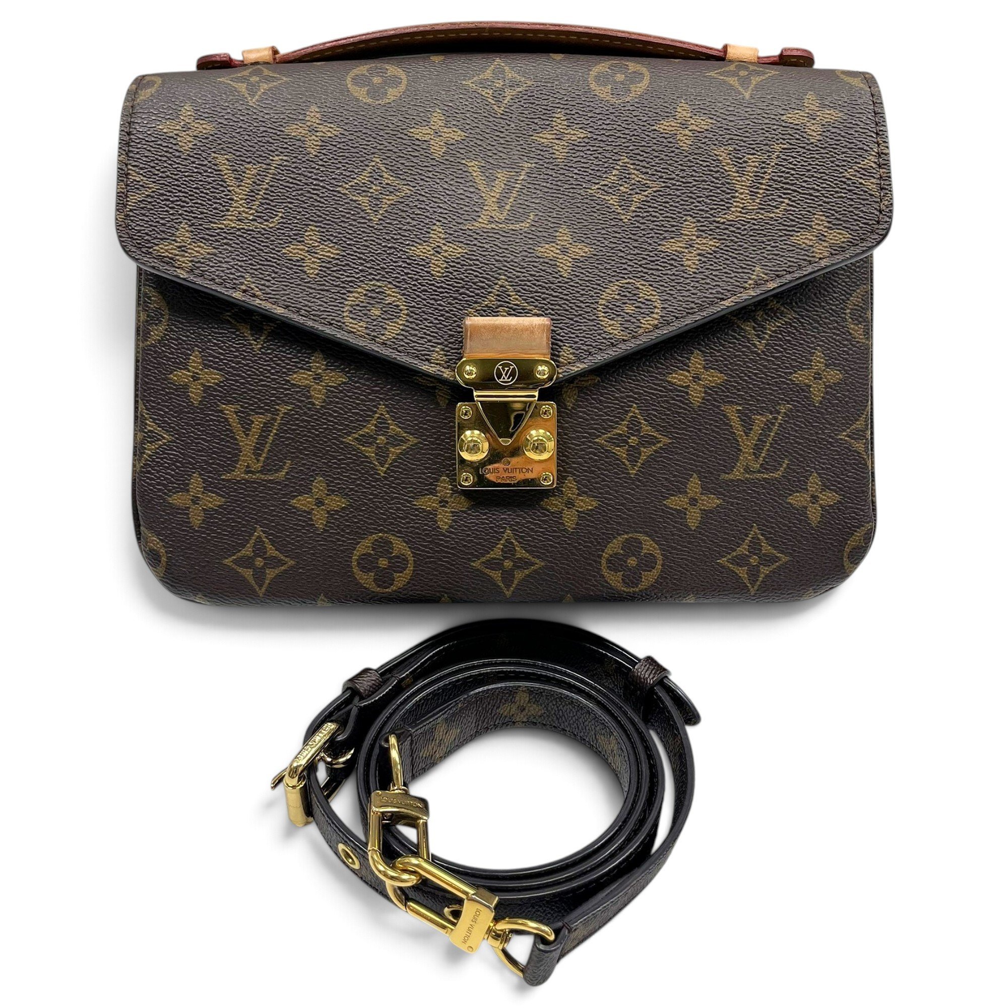 Metis leather handbag