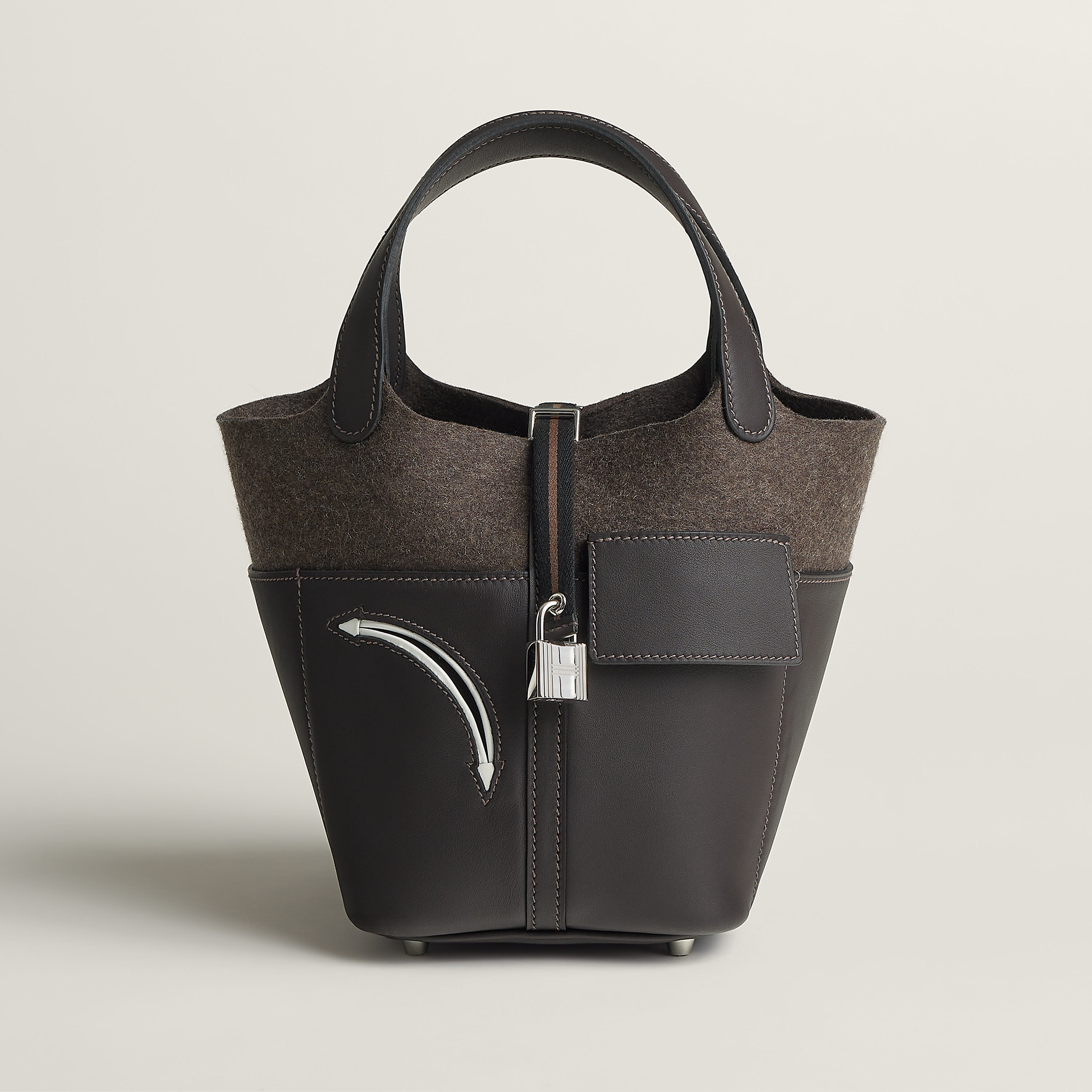 Picotin Lock 18 bag in Ébène