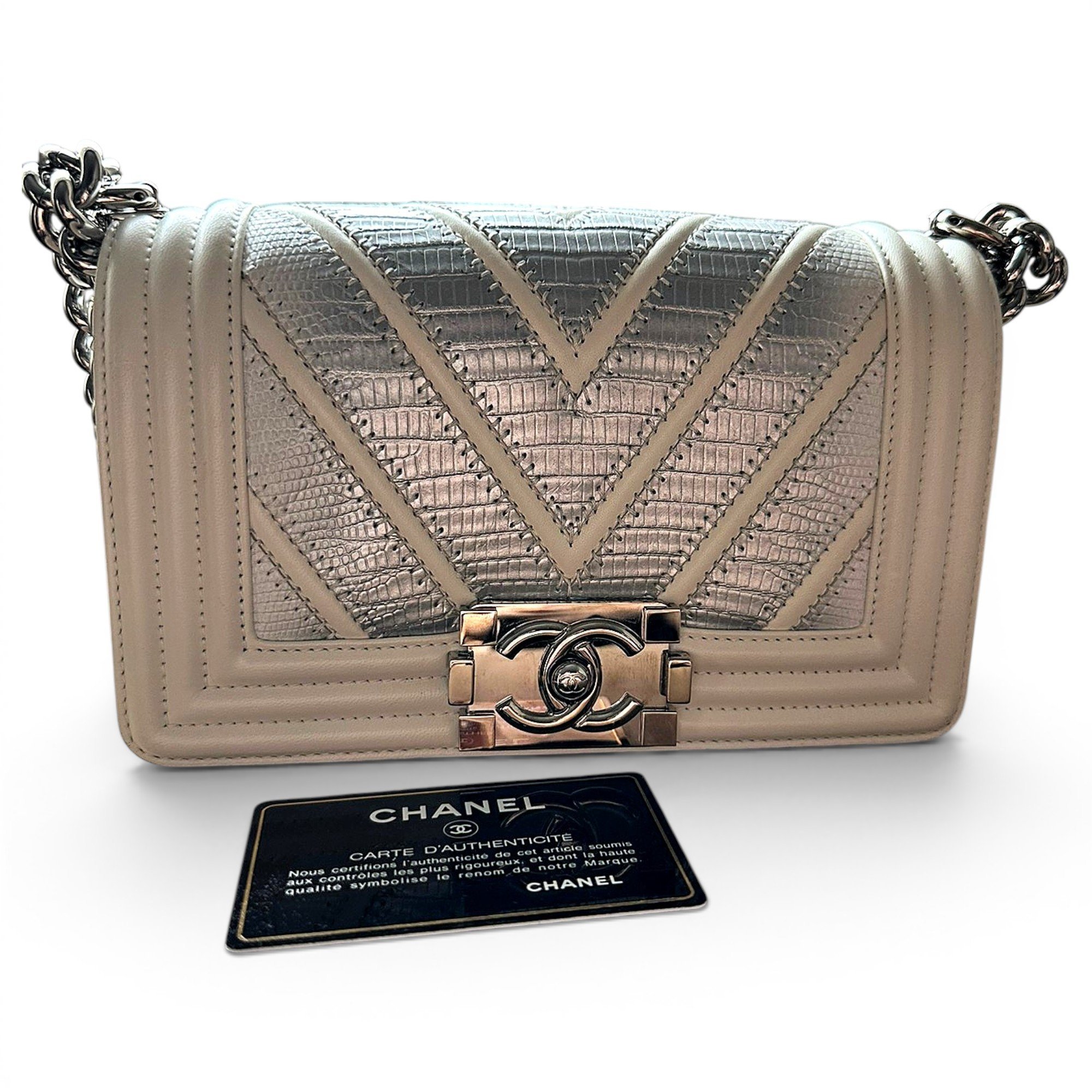 Boy leather crossbody bag