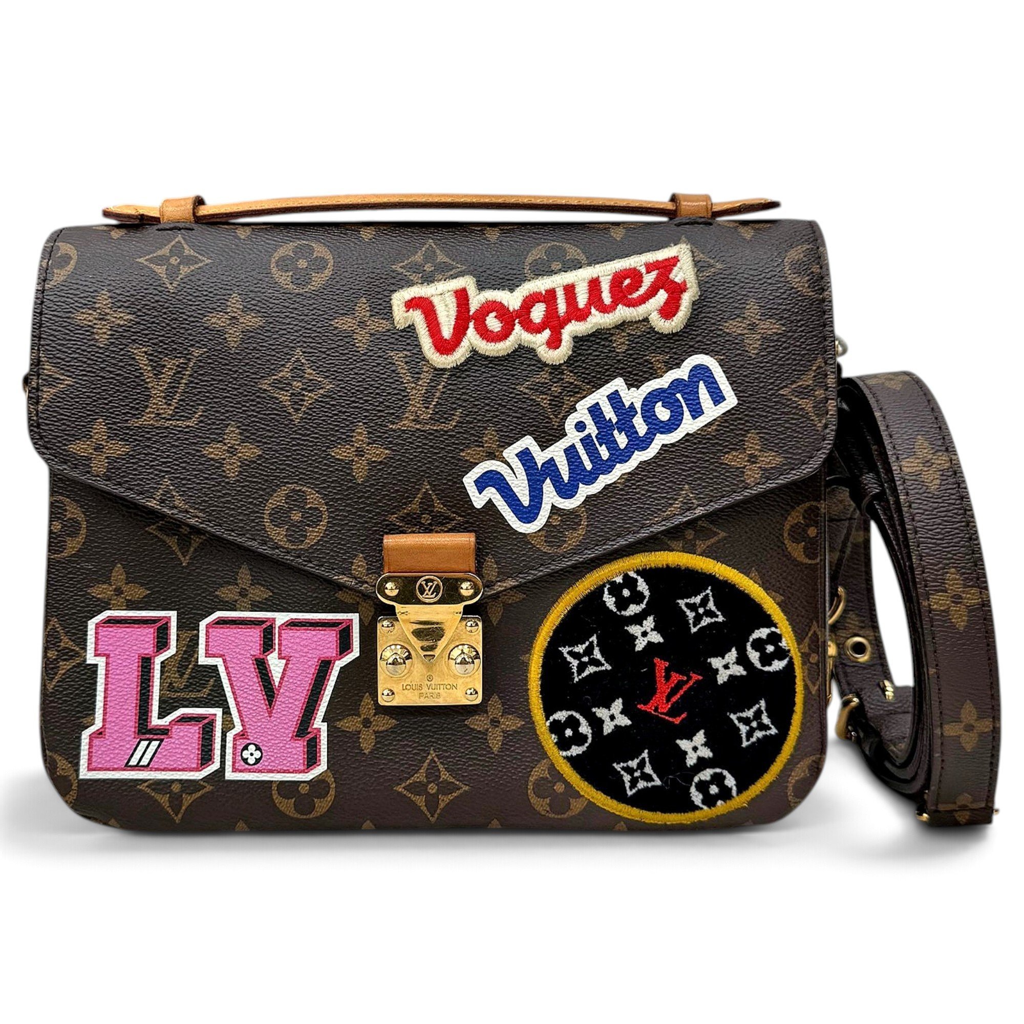 Metis leather handbag