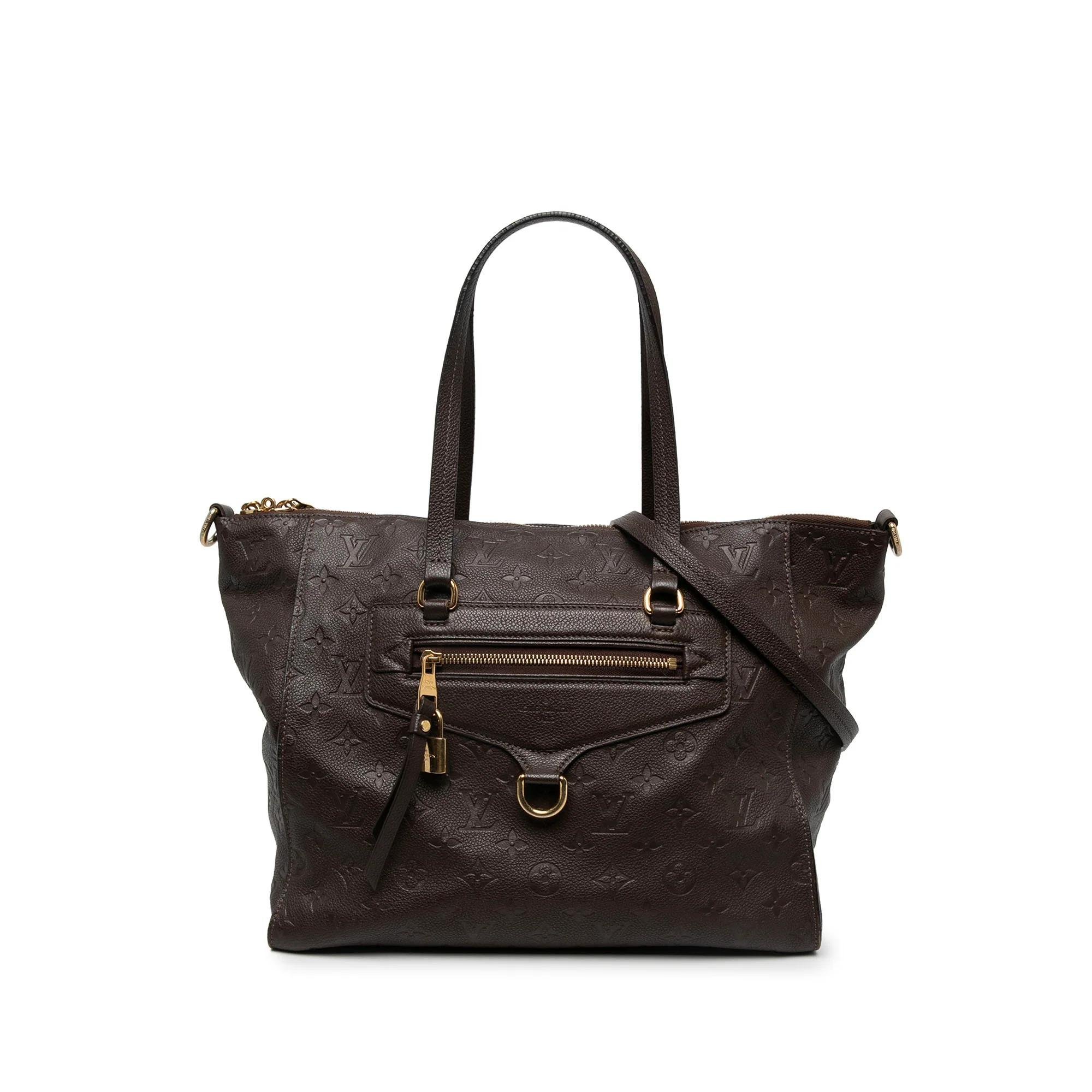 Lumineuse leather handbag