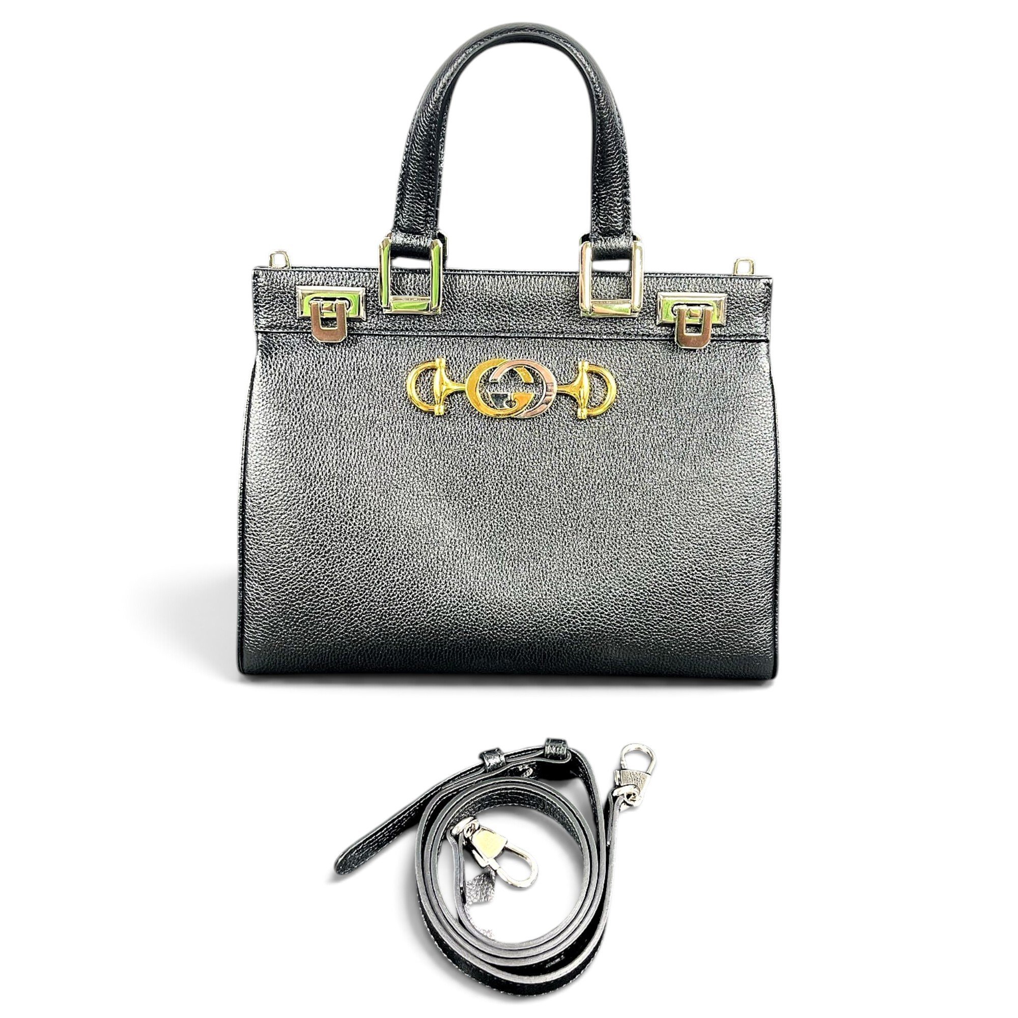 Leather handbag
