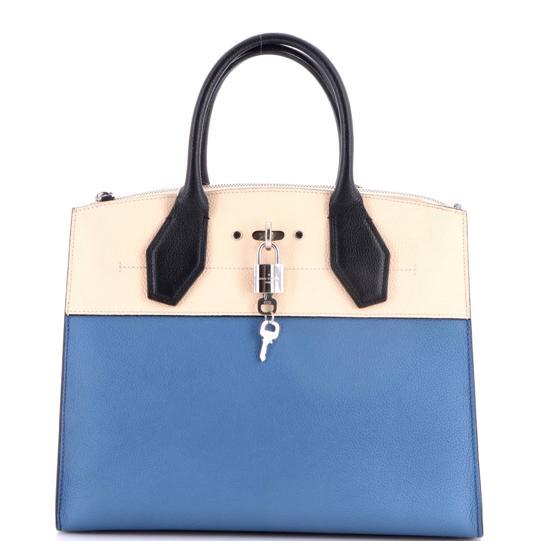 City Steamer Handbag Leather MM