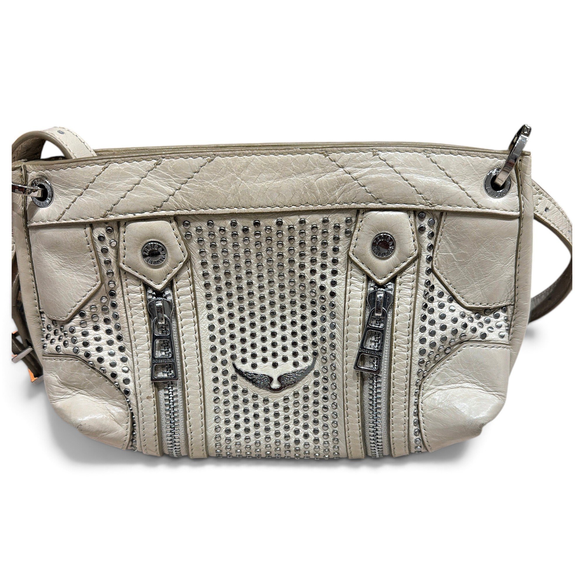 Rock leather handbag