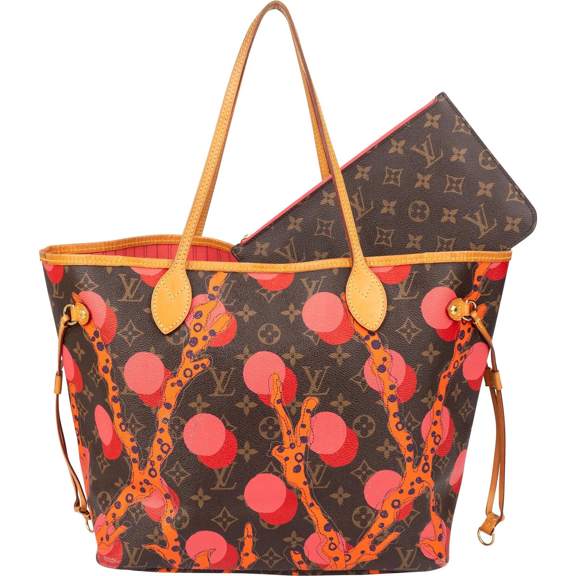 Neverfull leather handbag