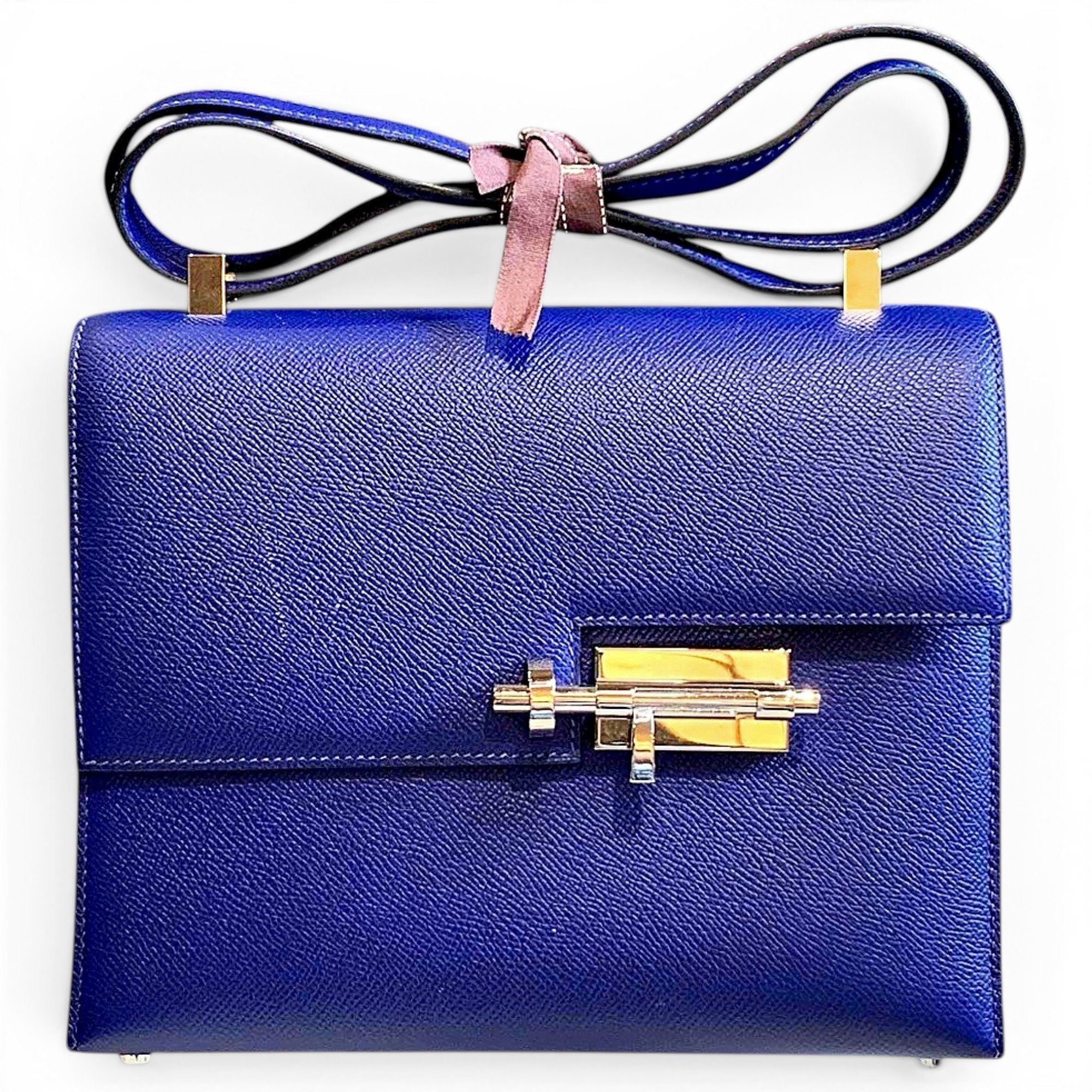 Verrou leather handbag