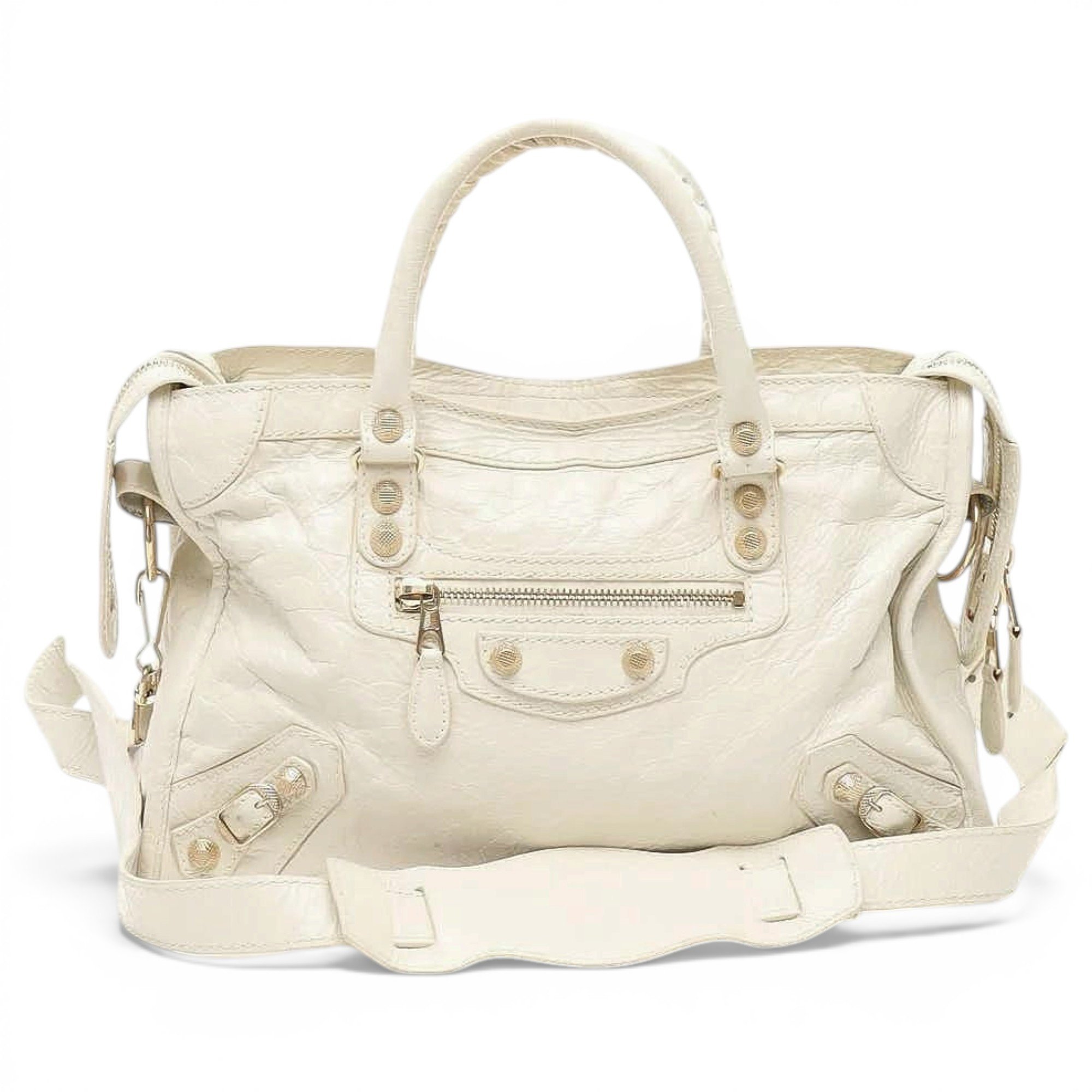 City leather crossbody bag