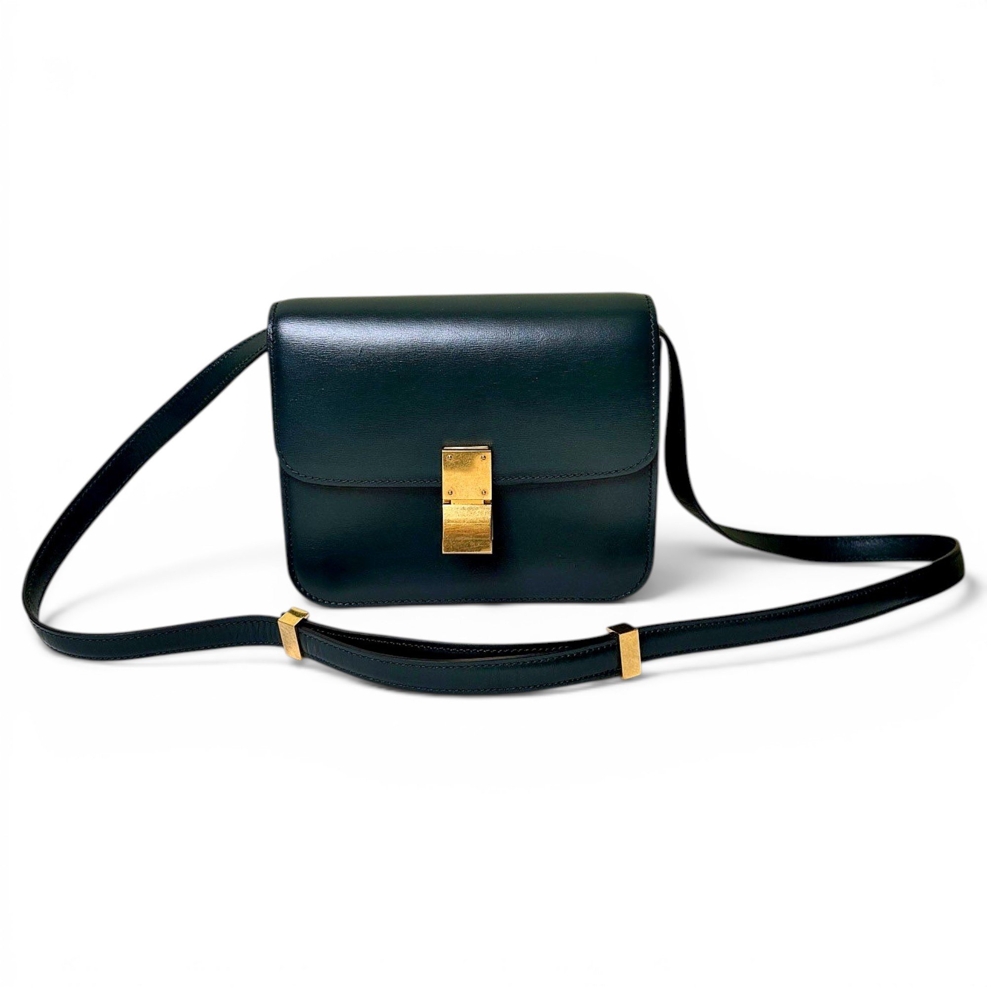 Classic leather handbag