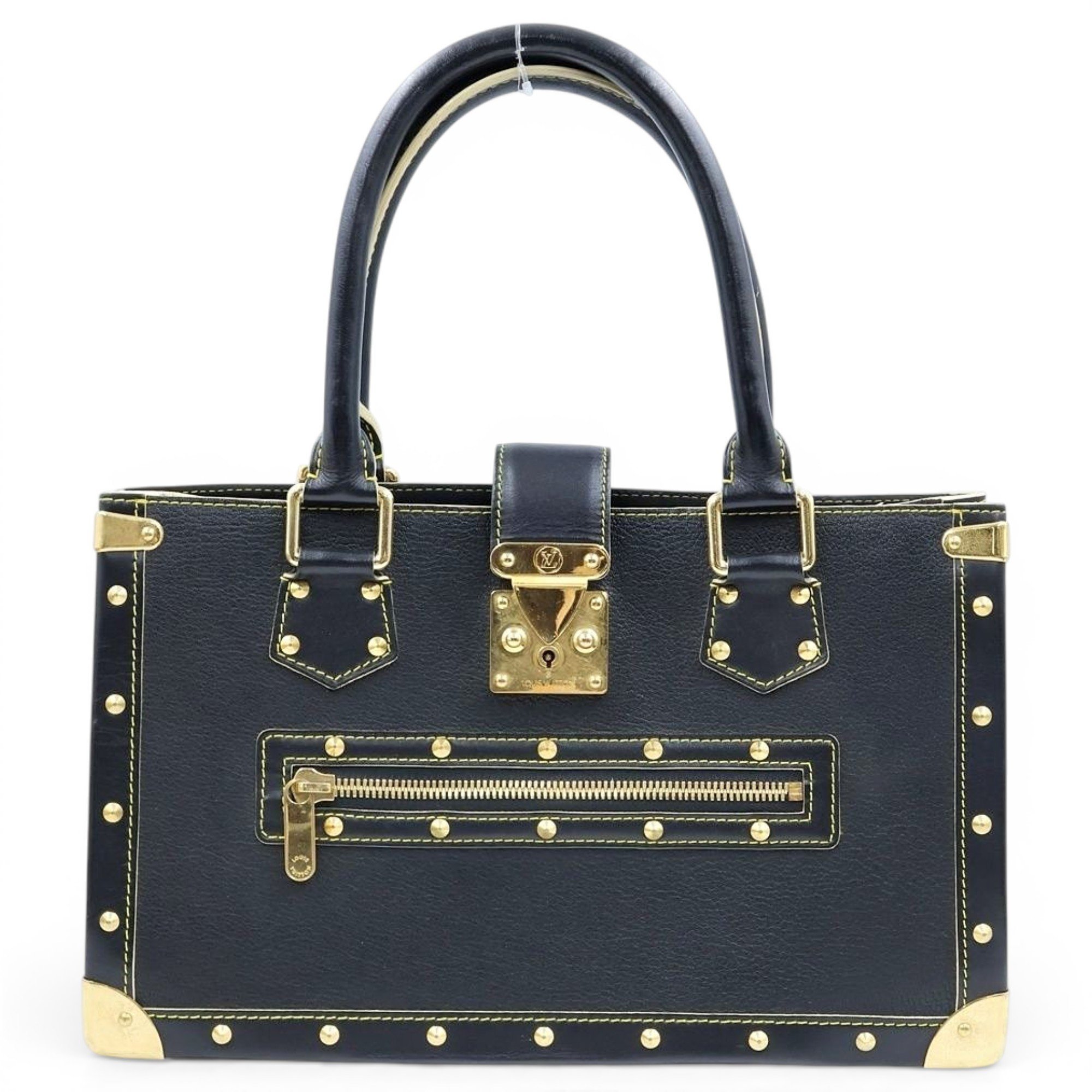Leather tote