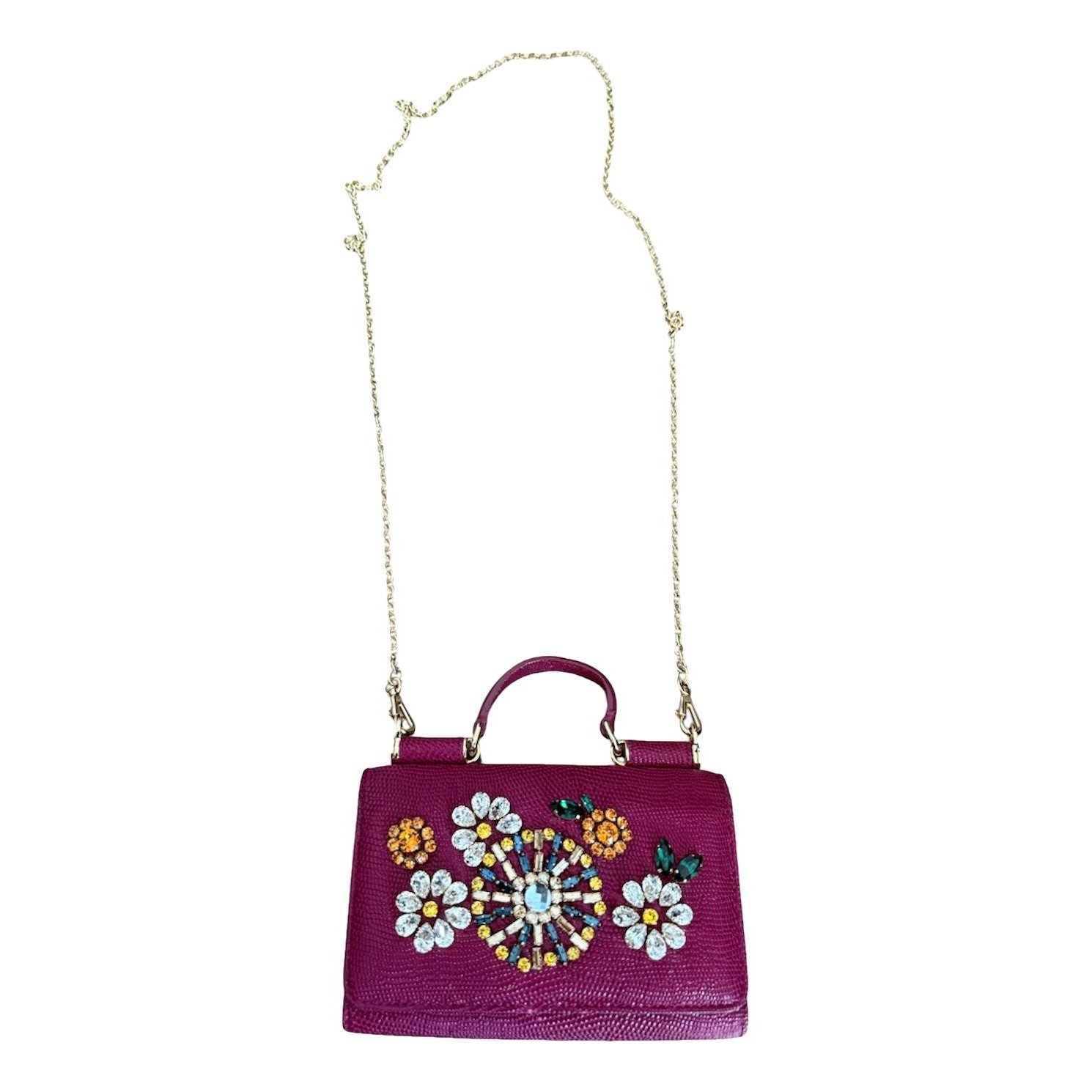 Dolce & Gabbana Sicily leather crossbody bag