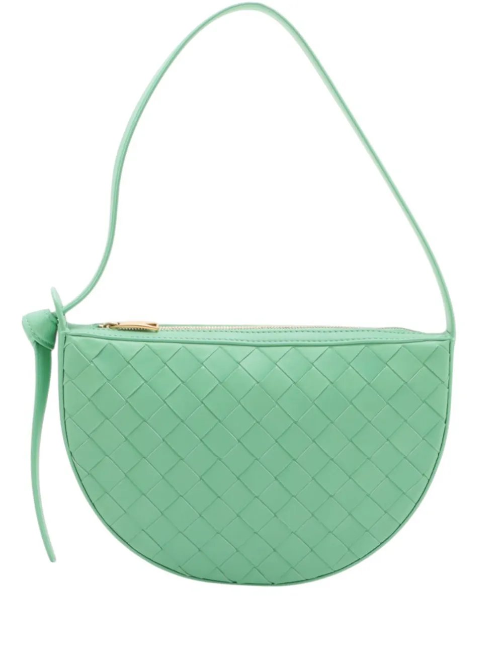 2012-2026 Mini Leather Intrecciato Sunrise Hobo shoulder bag