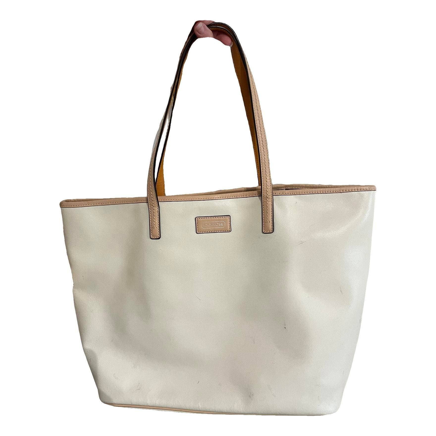 CITY ZIP TOTE leather handbag