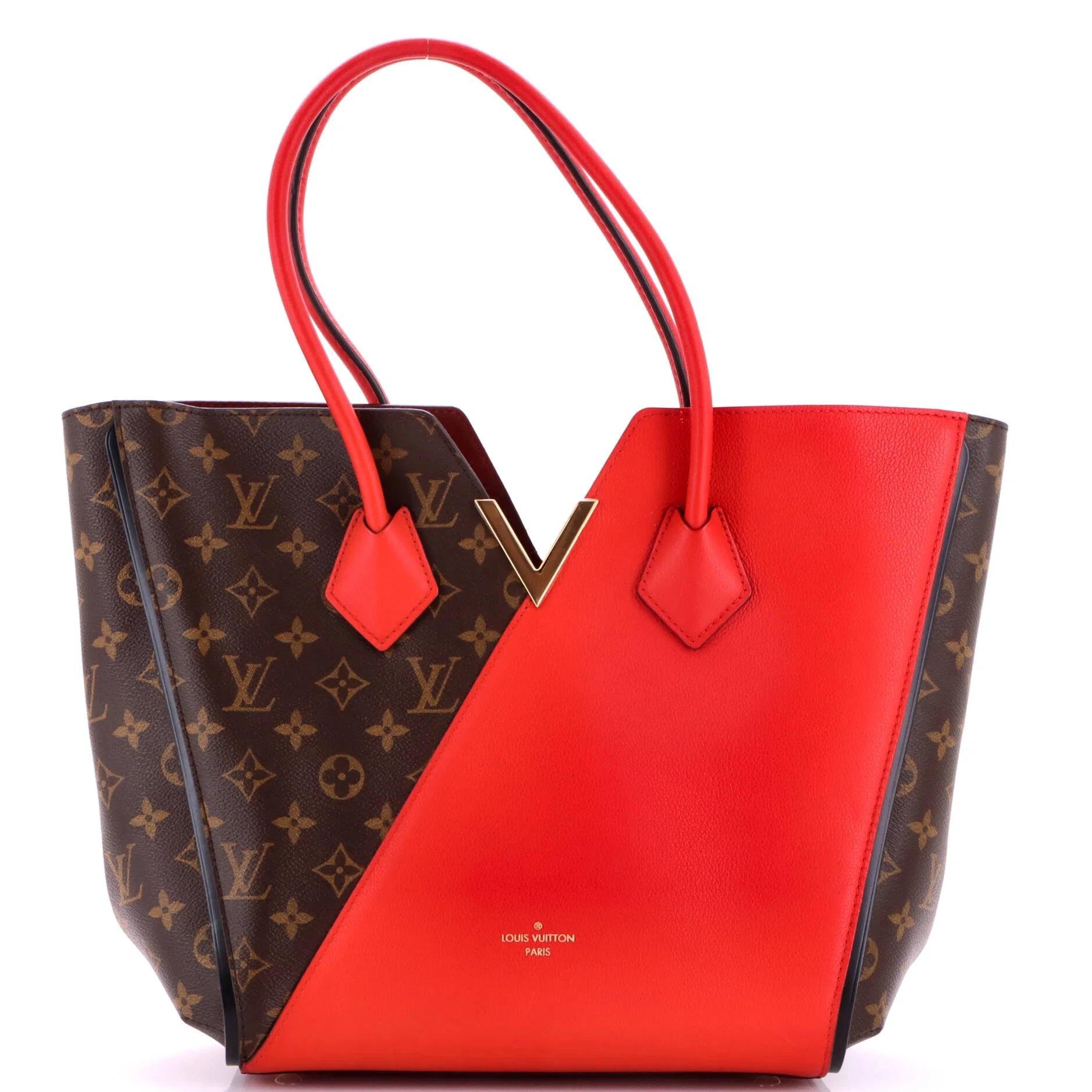 Leather tote