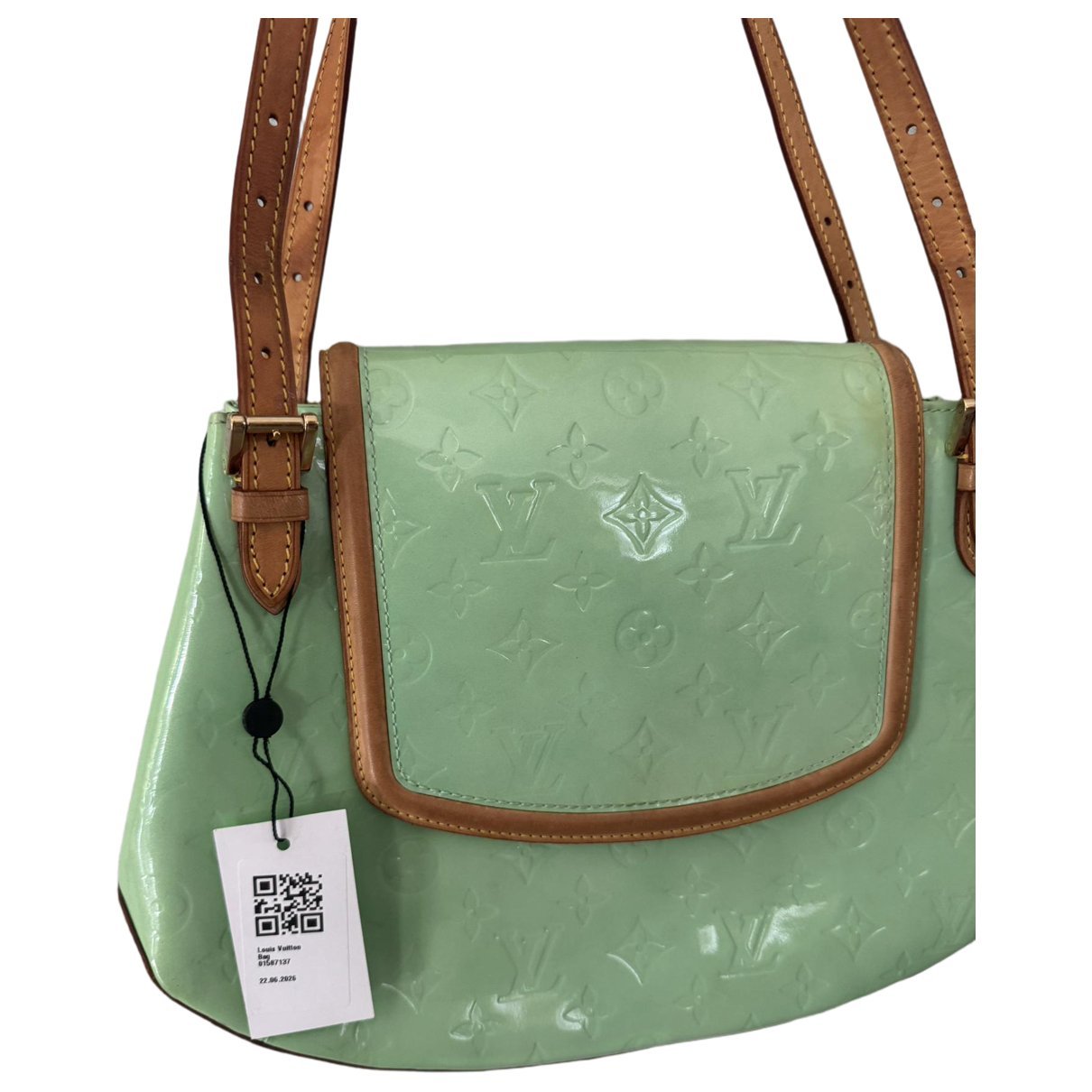 Biscayne Bay patent leather handbag