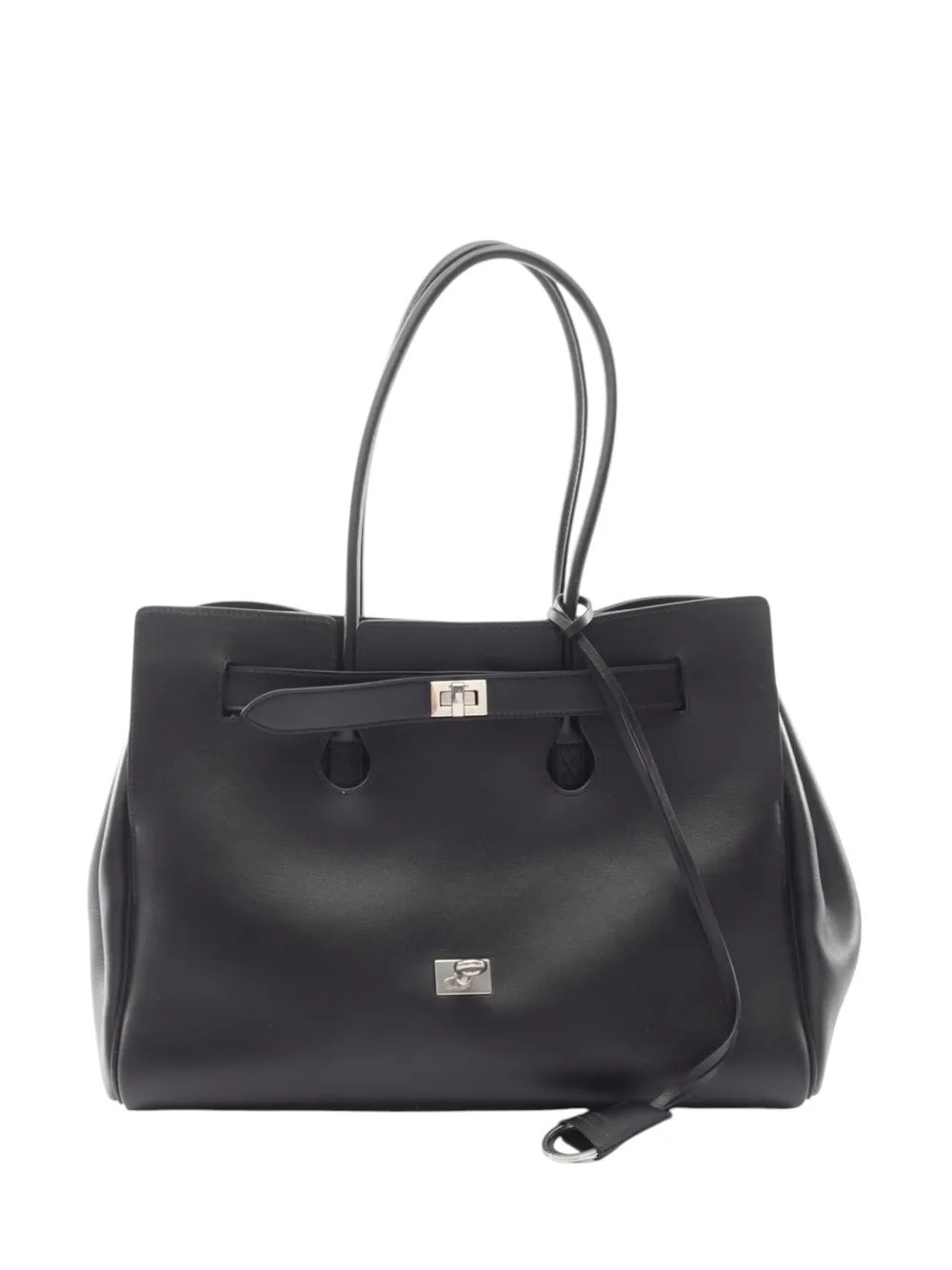 Balenciaga 2020-2026 Small Smooth Calfskin Bel Air Carry All Tote satchel