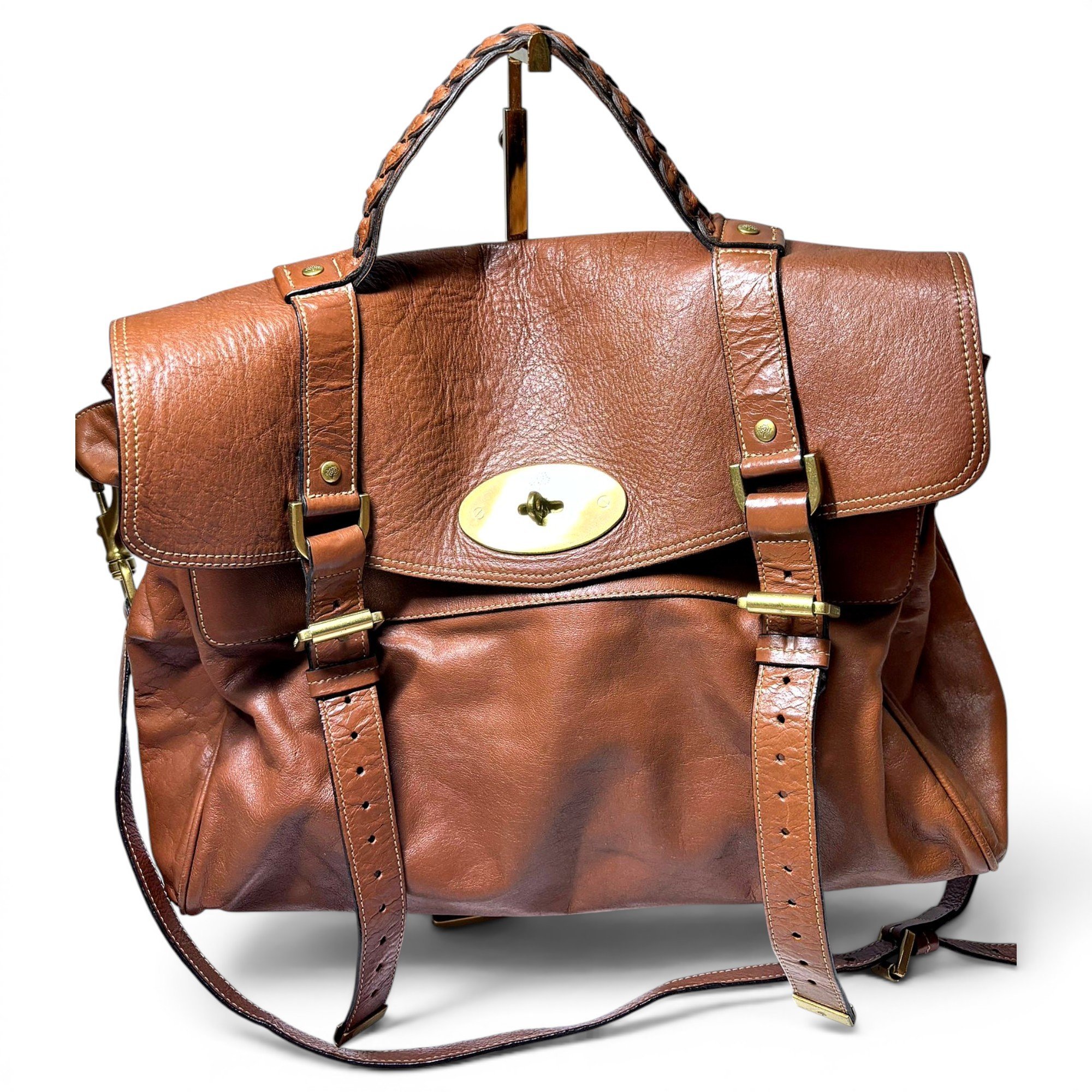 Alexa leather handbag