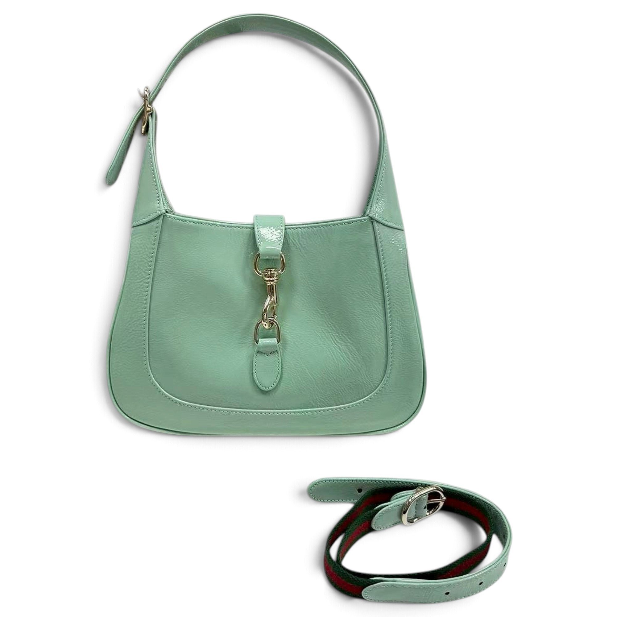 Jackie 1961 patent leather crossbody bag