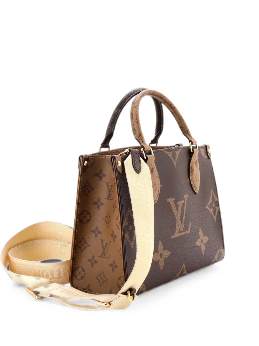 OnTheGo Tote Reverse Monogram Giant PM shoulder bag