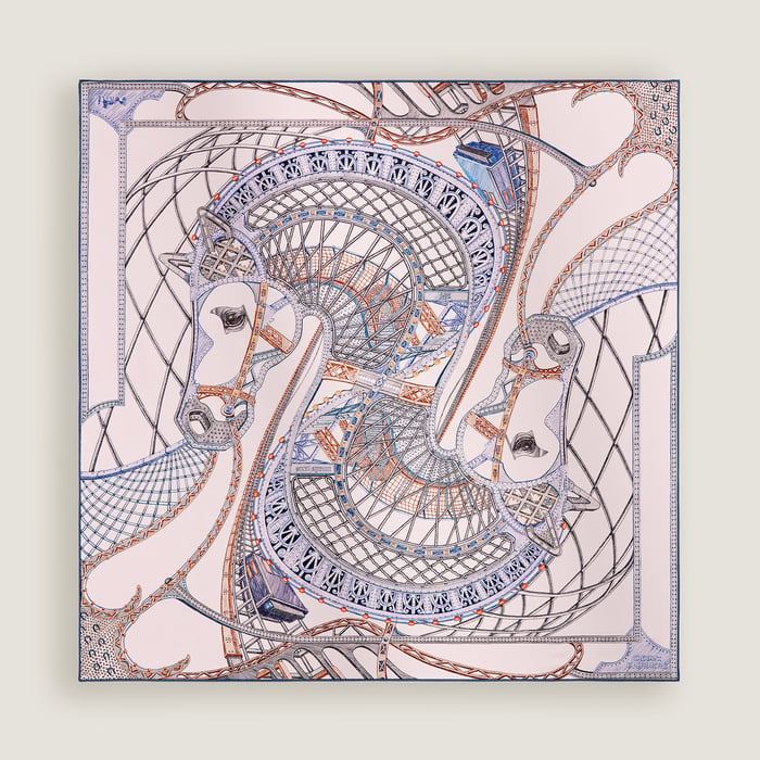 Chevaux d'Hephaistos Scarf 90