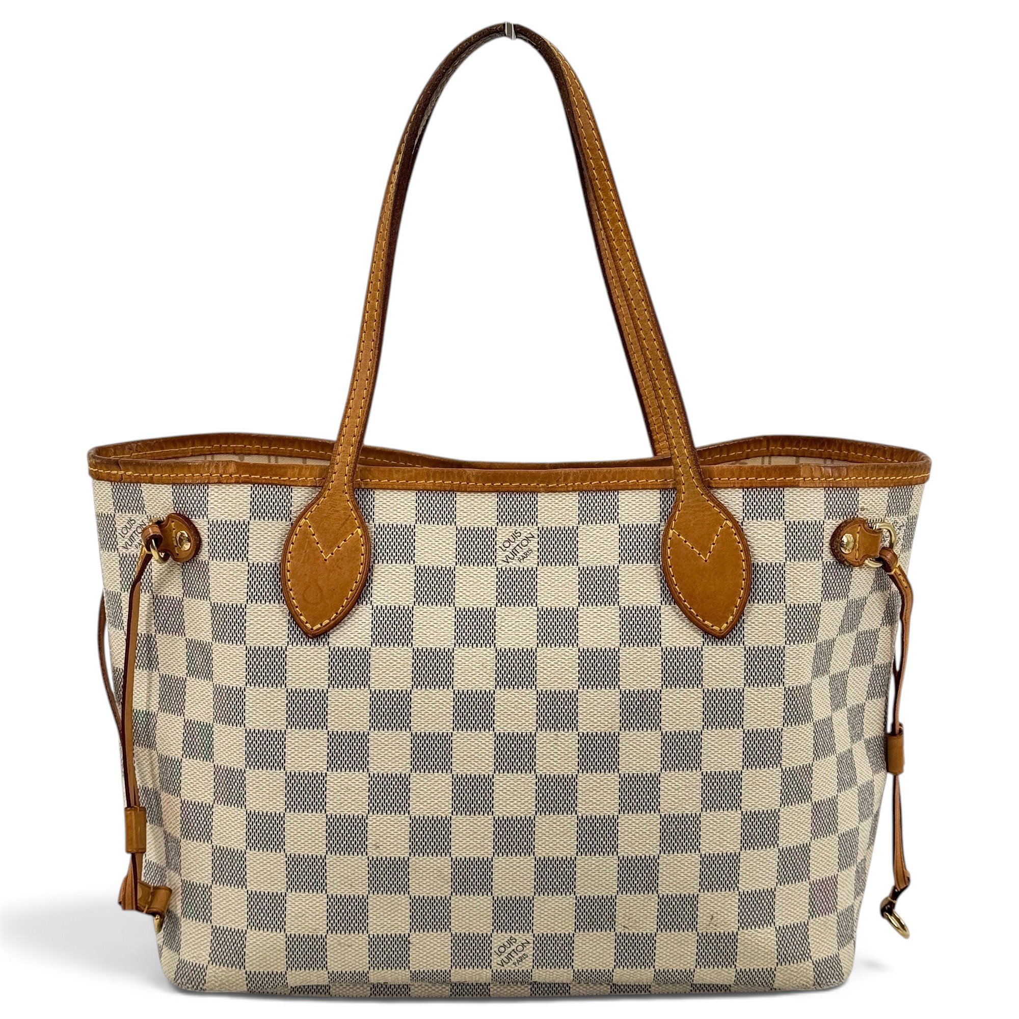 Neverfull leather tote