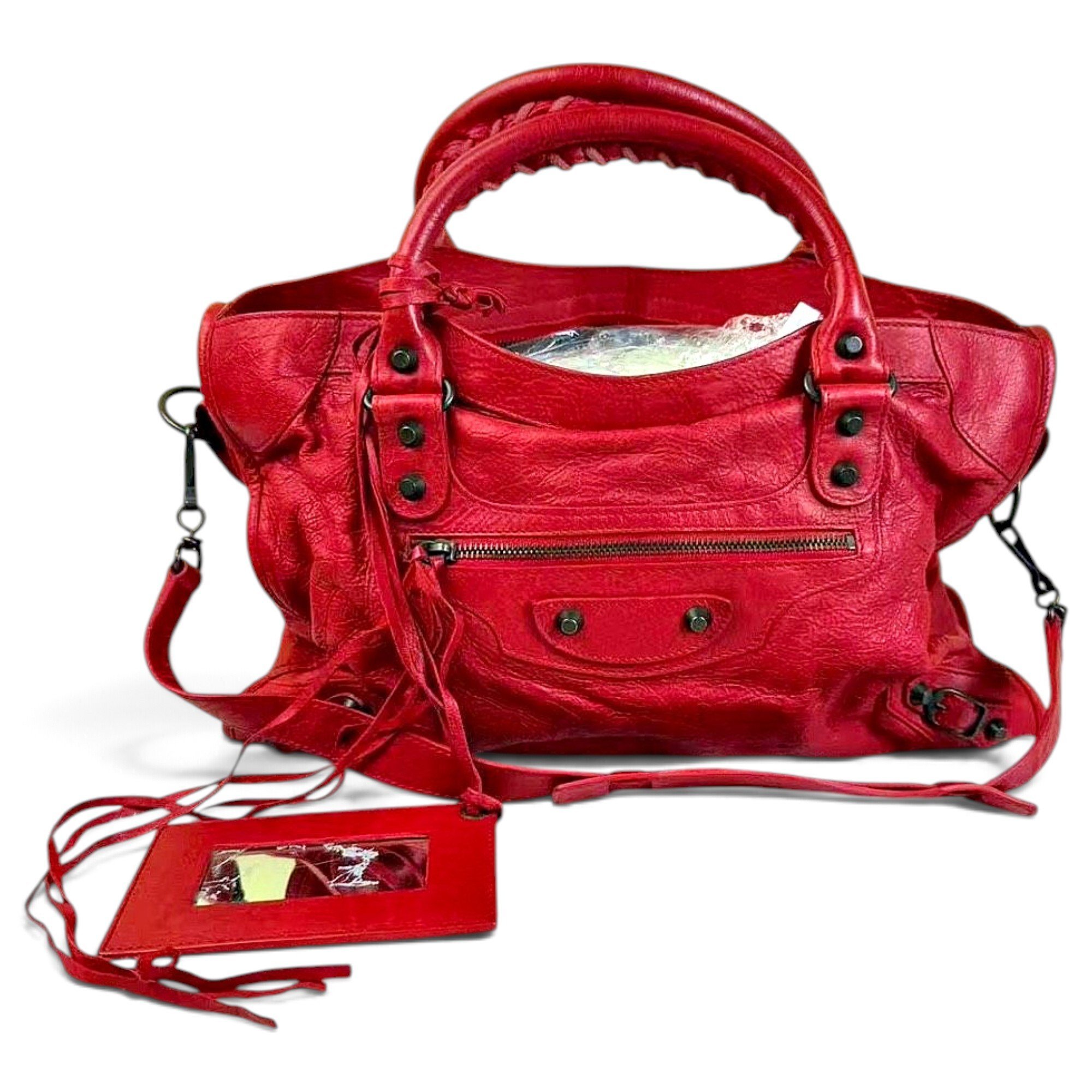 Balenciaga City leather handbag