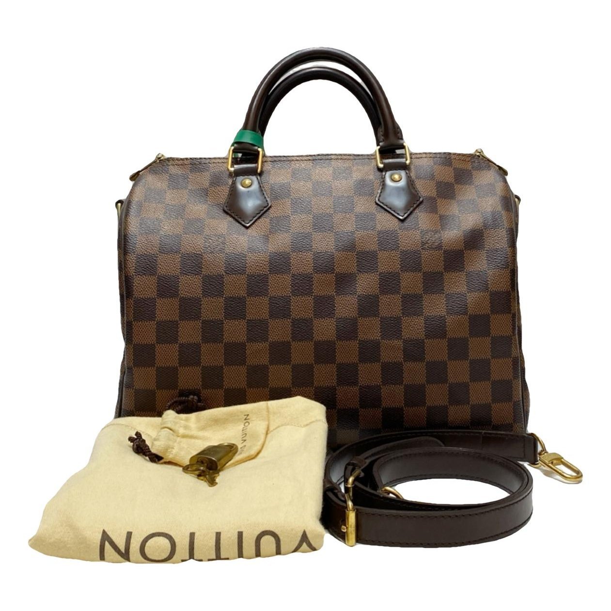 Speedy Bandoulière leather handbag