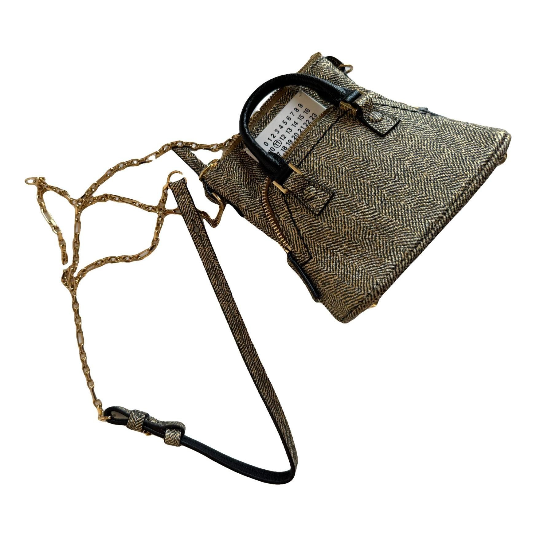 Maison Martin Margiela 5AC leather mini bag