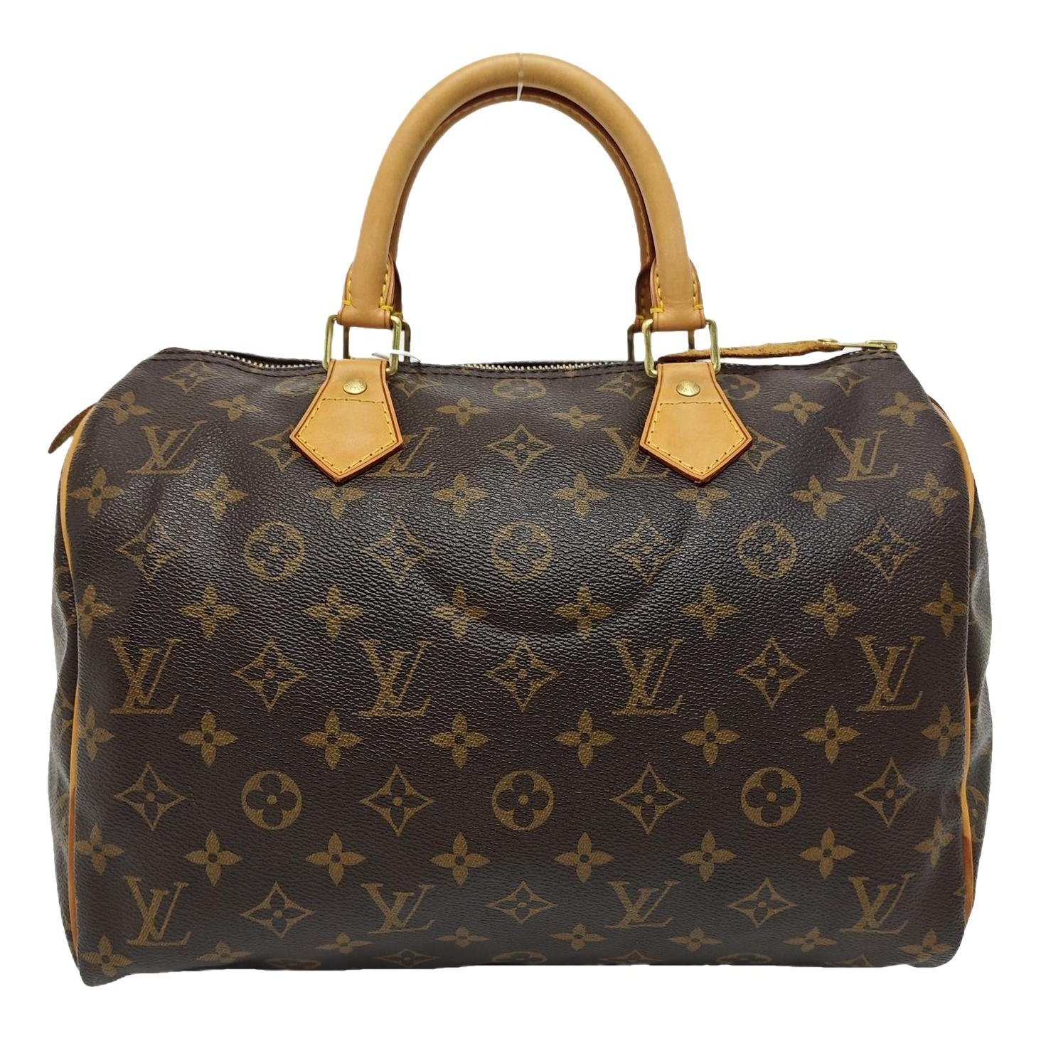 Nano Speedy / Mini HL leather handbag