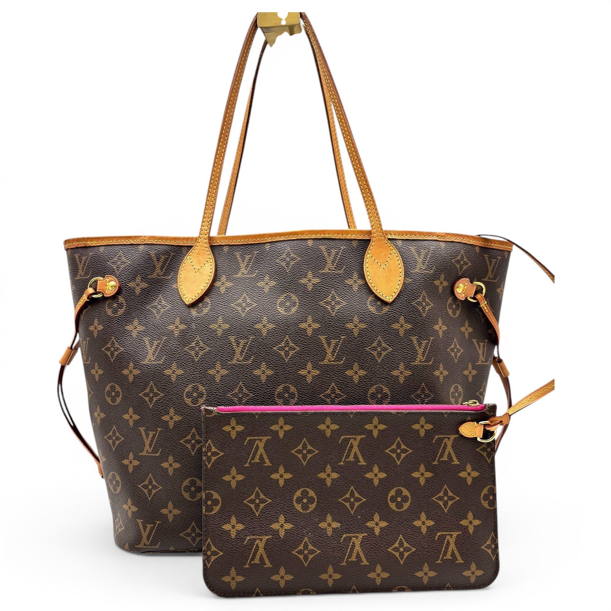 Neverfull leather handbag
