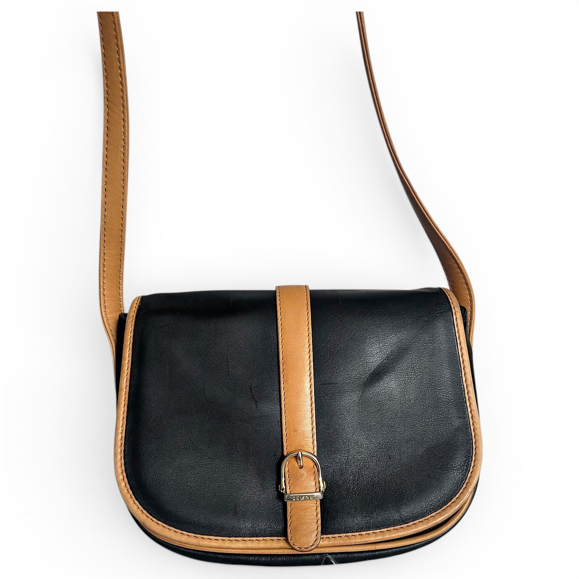 Leather crossbody bag