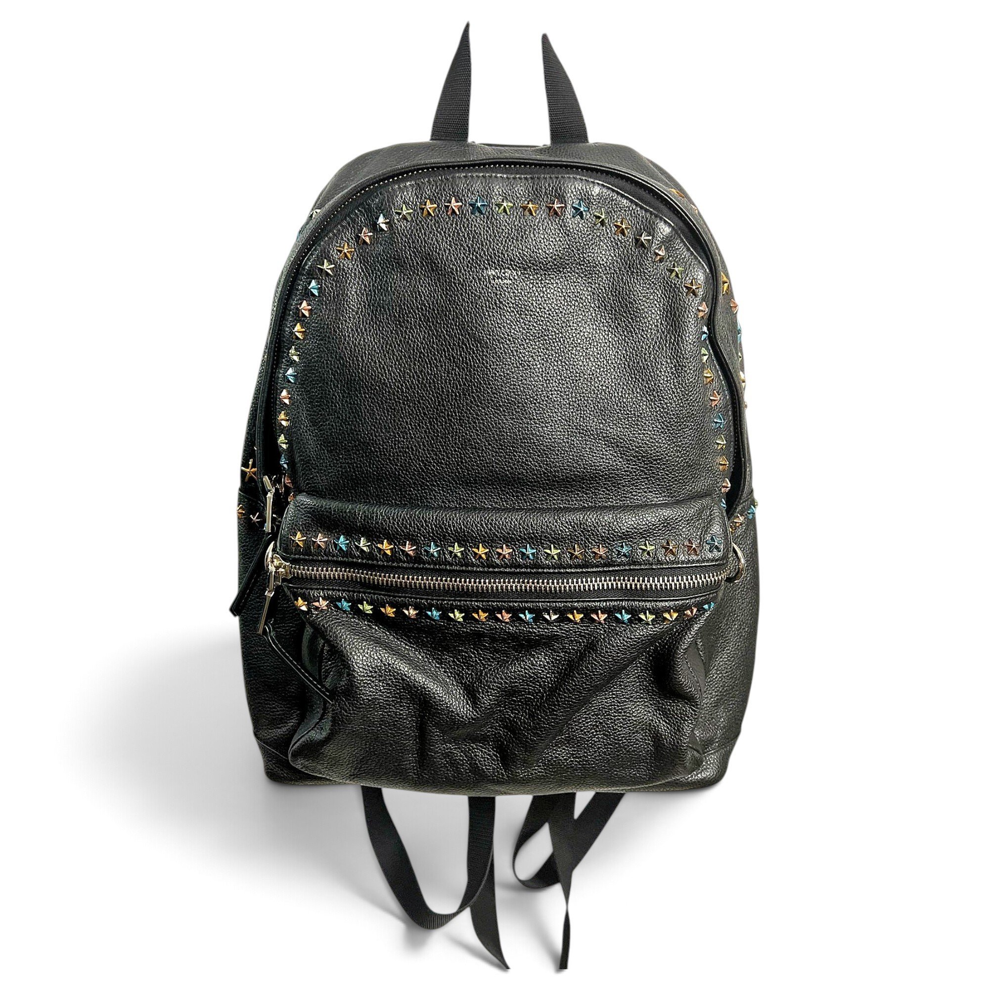 Leather backpack