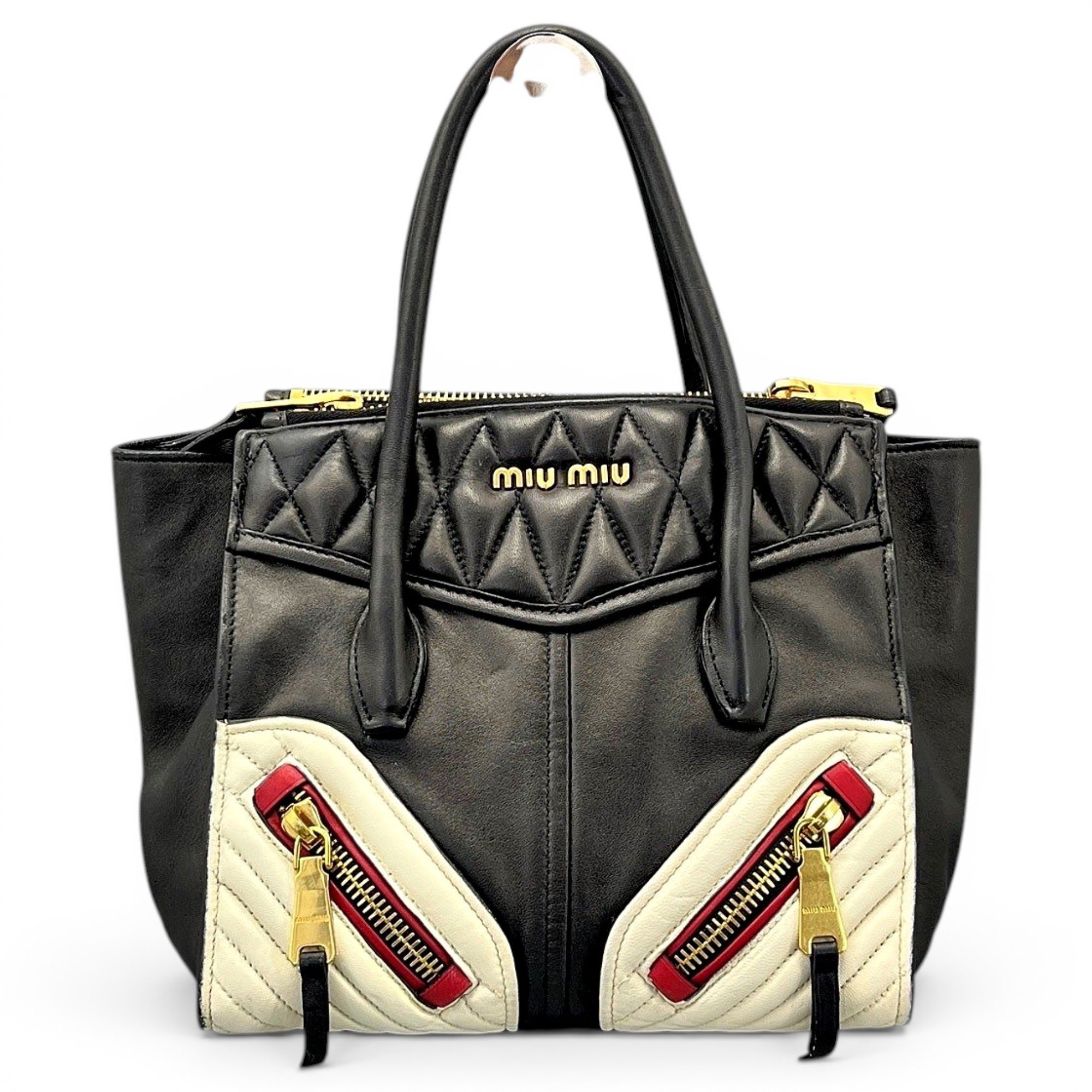 Vitello leather handbag