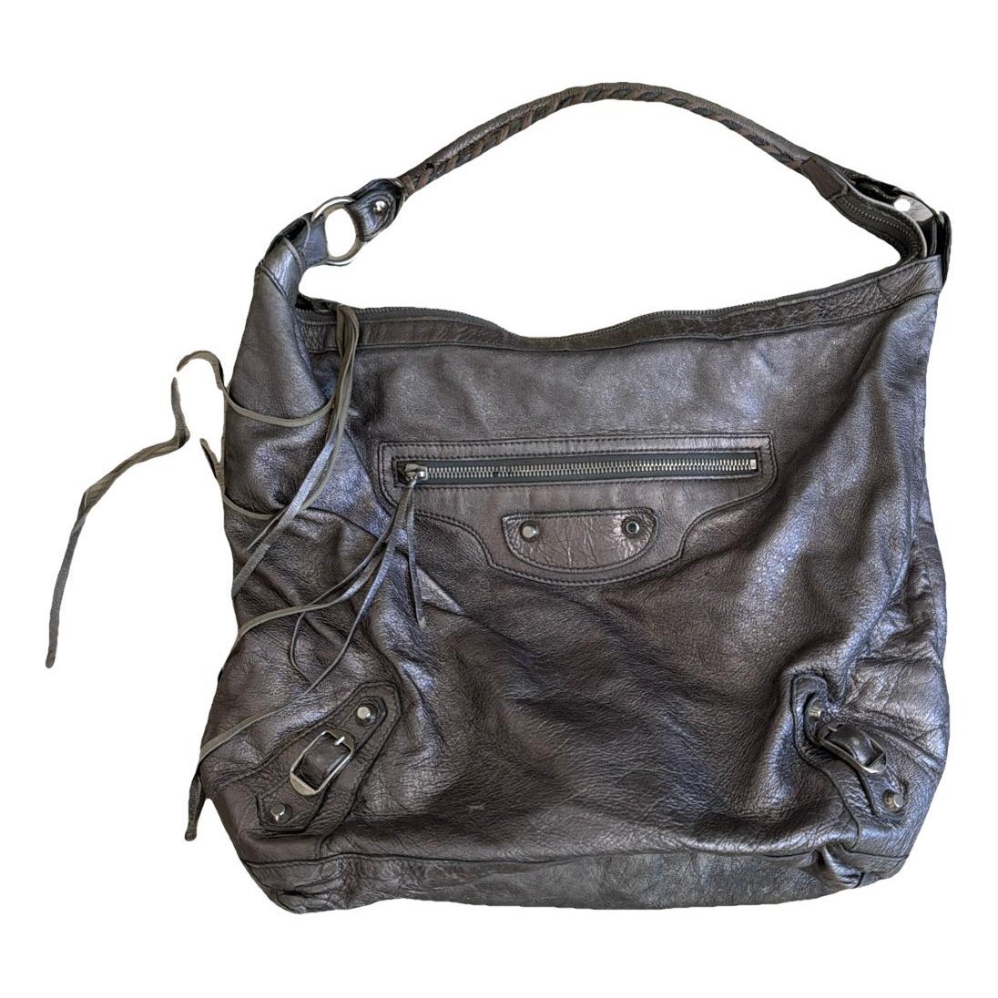 Courier XL leather handbag