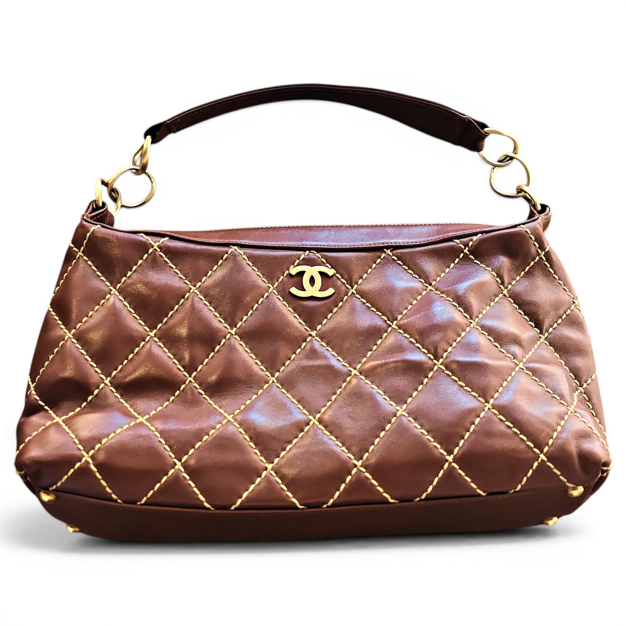 Wild Stitch leather handbag