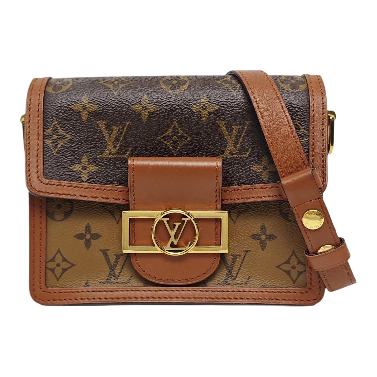 Dauphine leather mini bag
