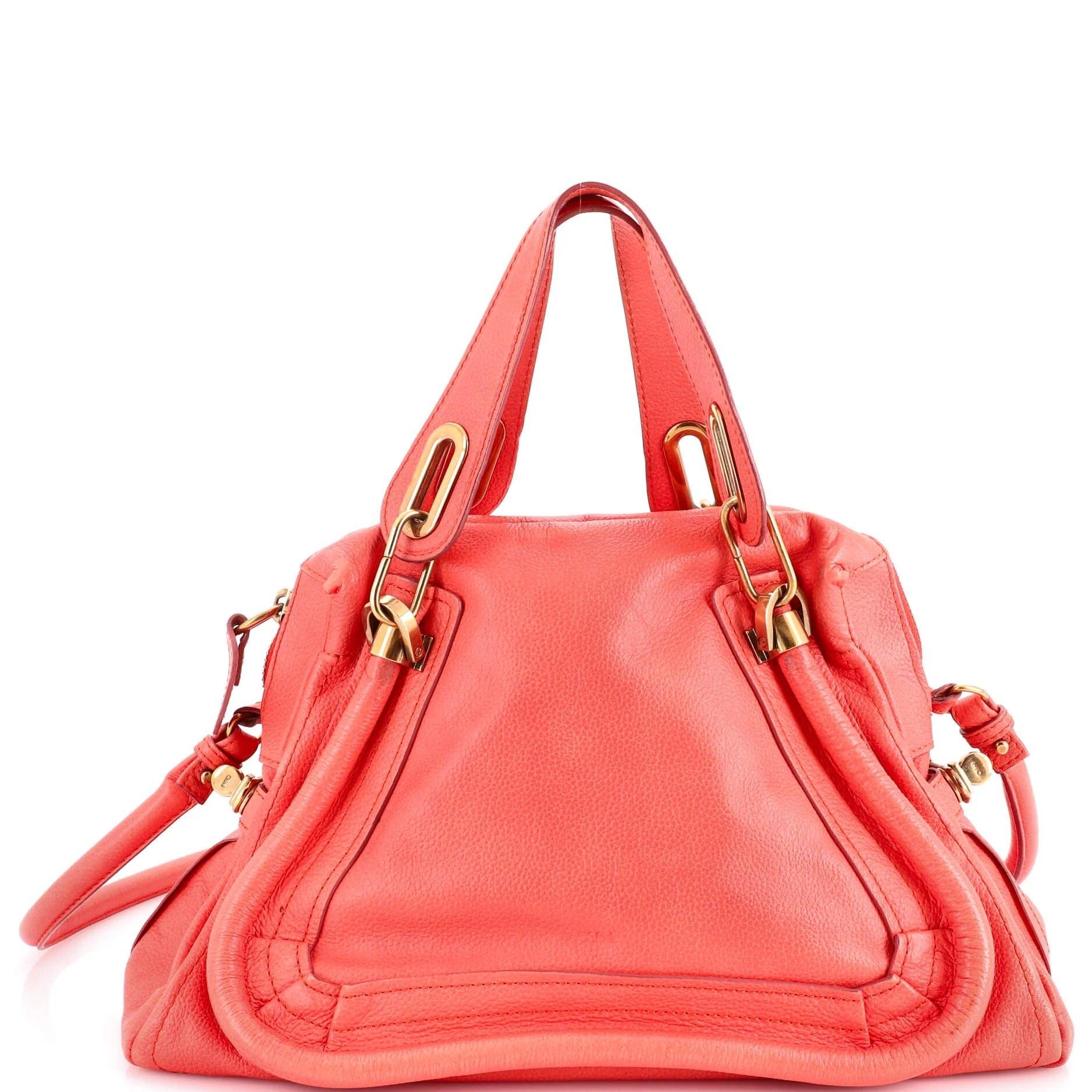 Paraty leather satchel