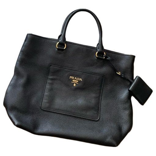 Leather tote