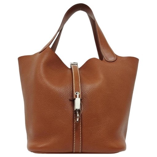 Leather handbag