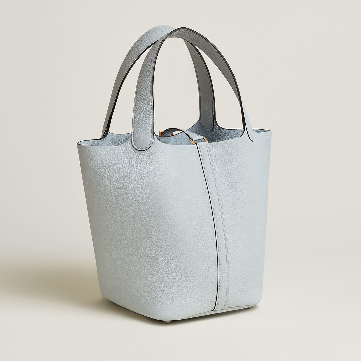 Bleu Pâle Picotin Lock 22 Bag