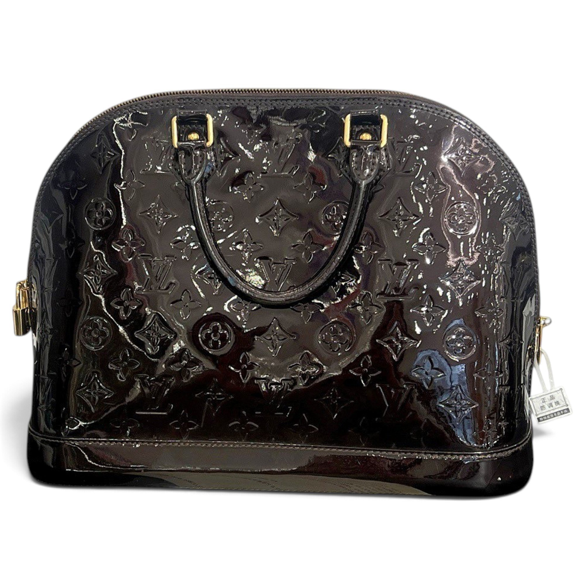 Alma leather handbag