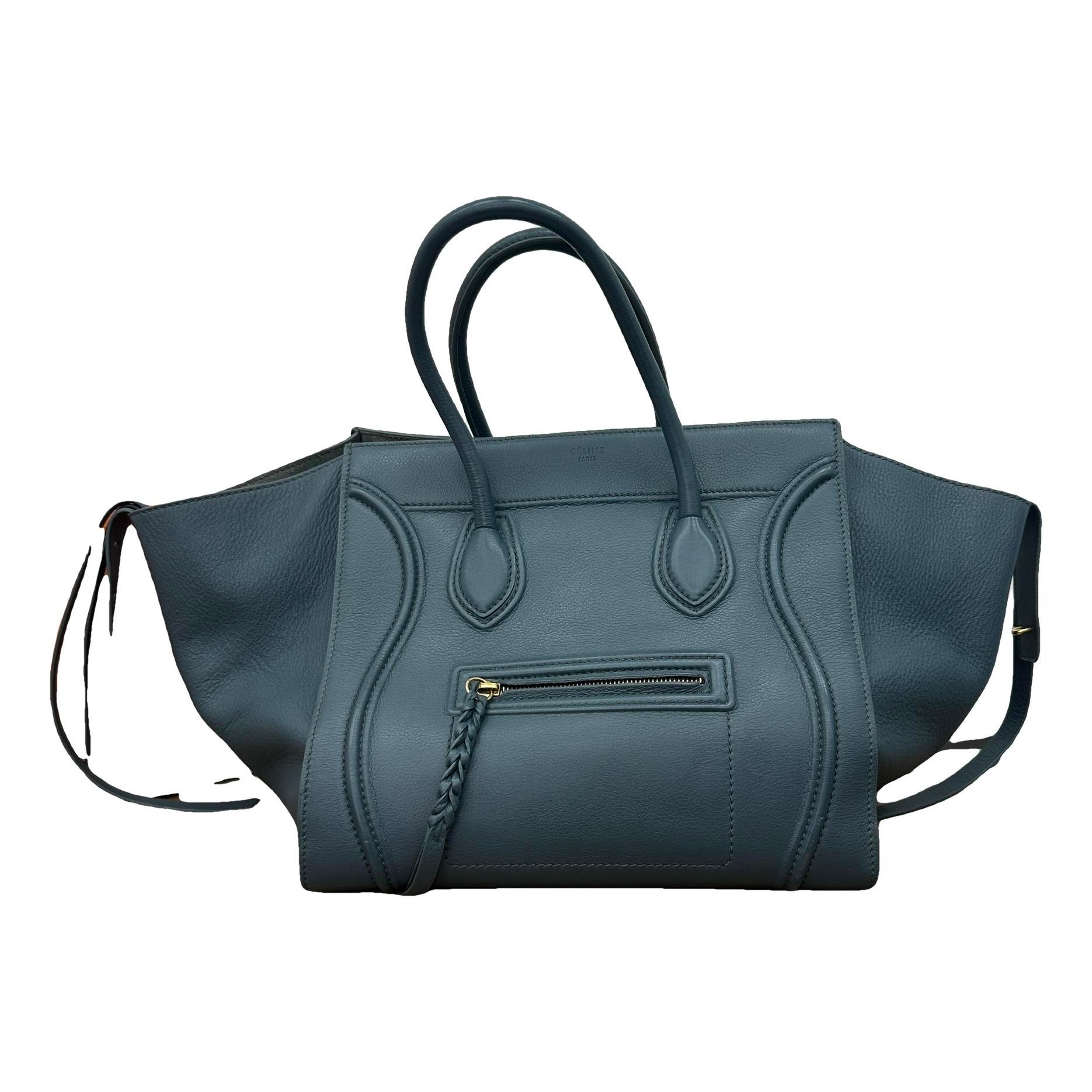 Luggage leather handbag