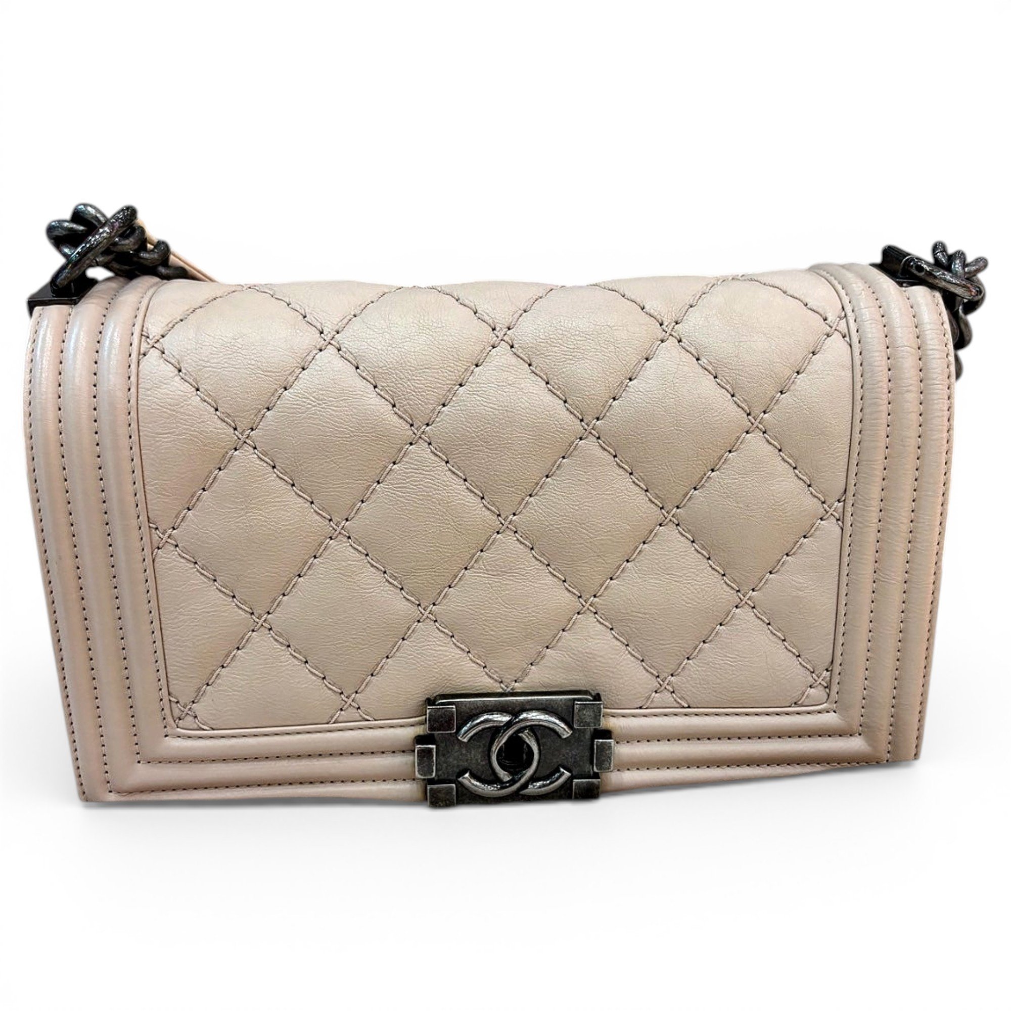 Boy leather handbag