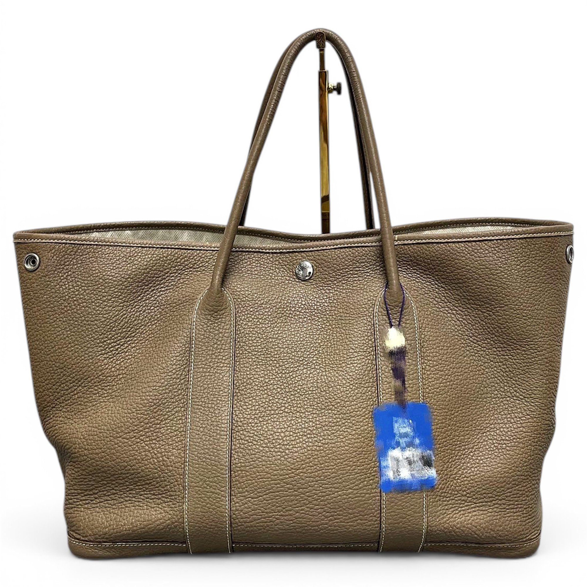 Hermes Garden Party 36 Handbag Negonda Leather 4414