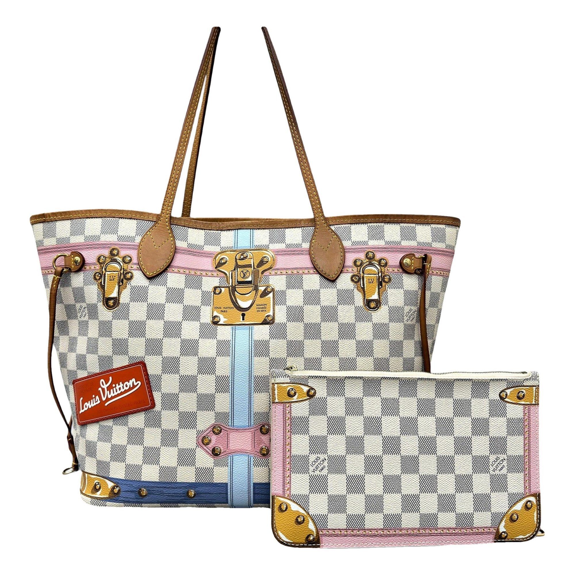 Neverfull leather handbag