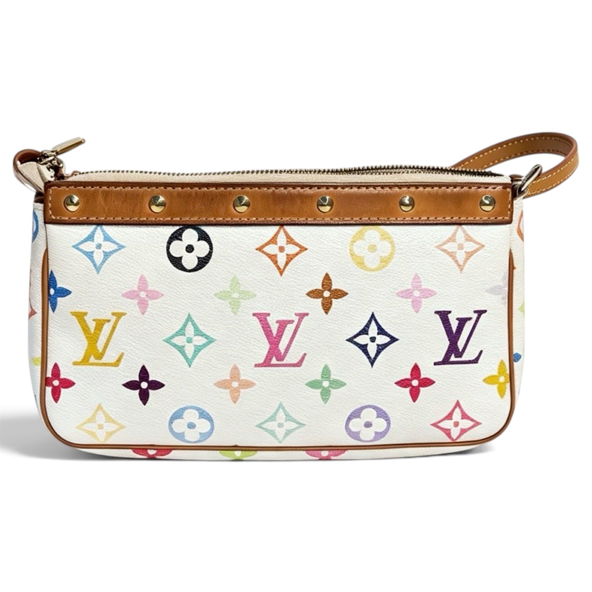 Pochette Accessoire leather handbag