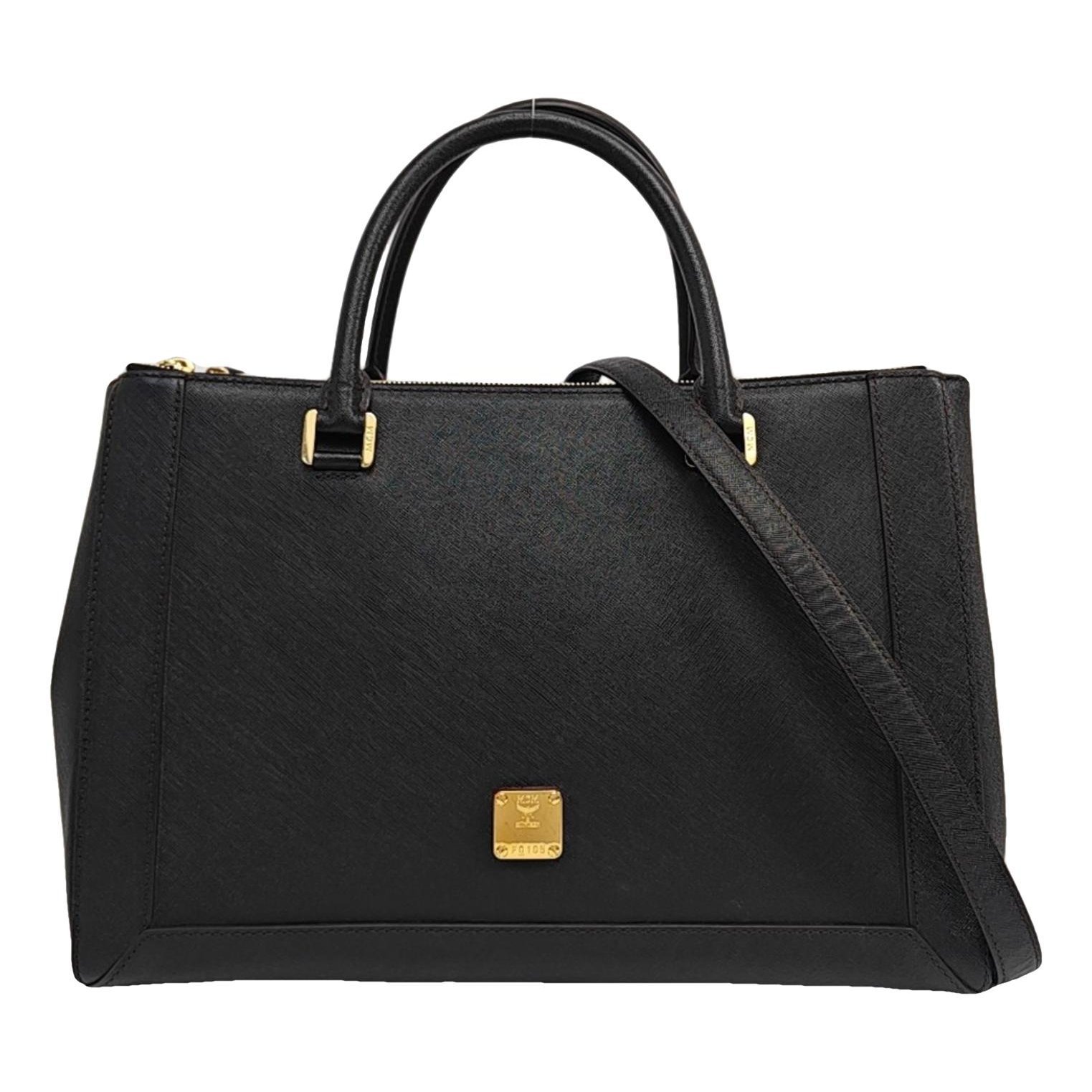 Leather handbag