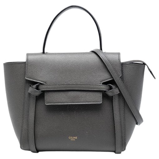 Belt leather mini bag