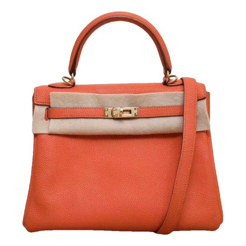 Kelly 25 leather handbag