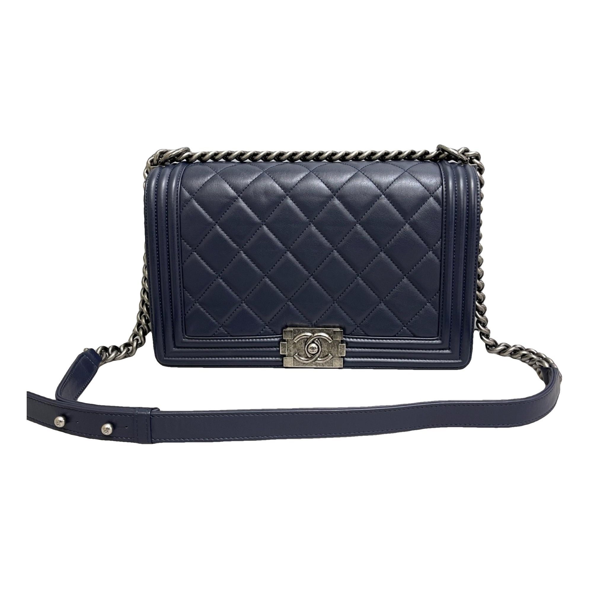 Boy leather crossbody bag